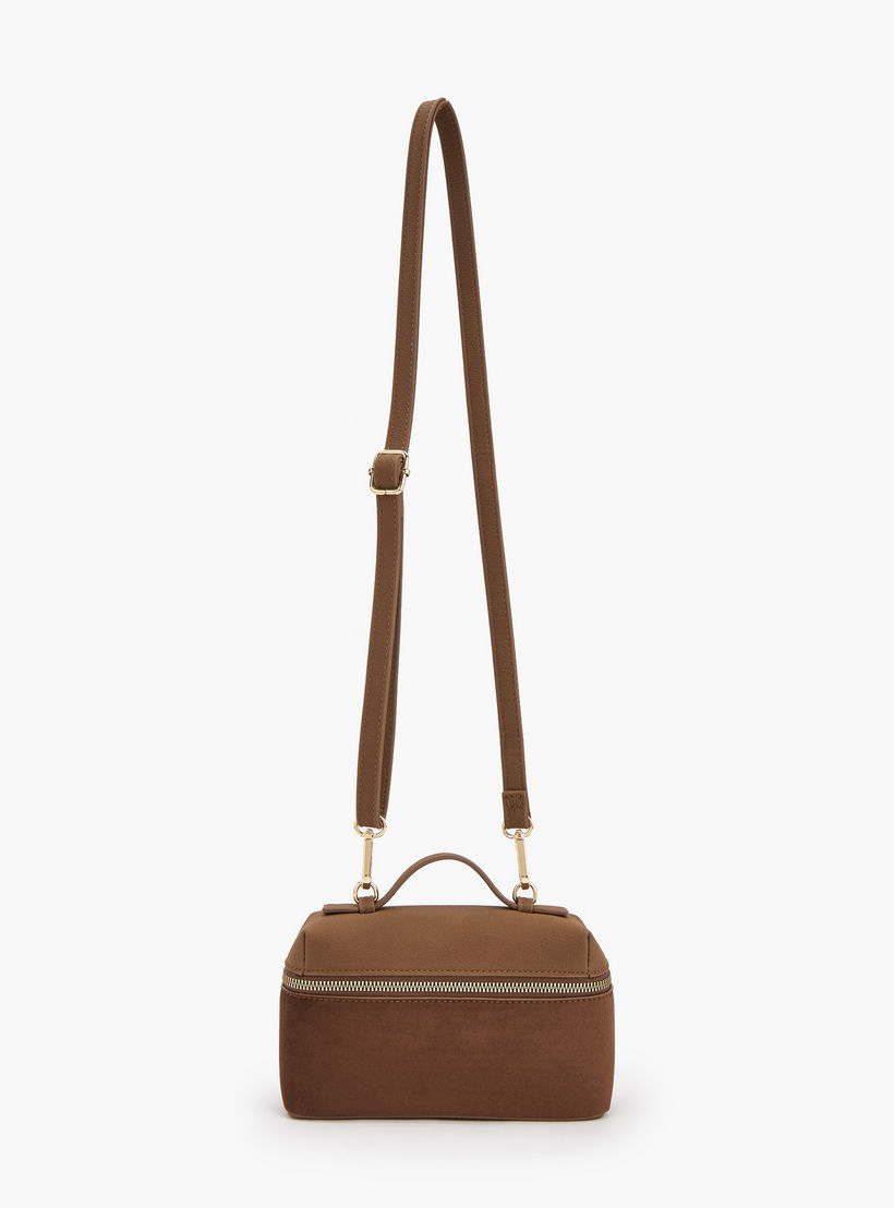 Flora Bella Solid Crossbody Bag with Detachable Strap-women-bagsandwallets-handbags-image-2