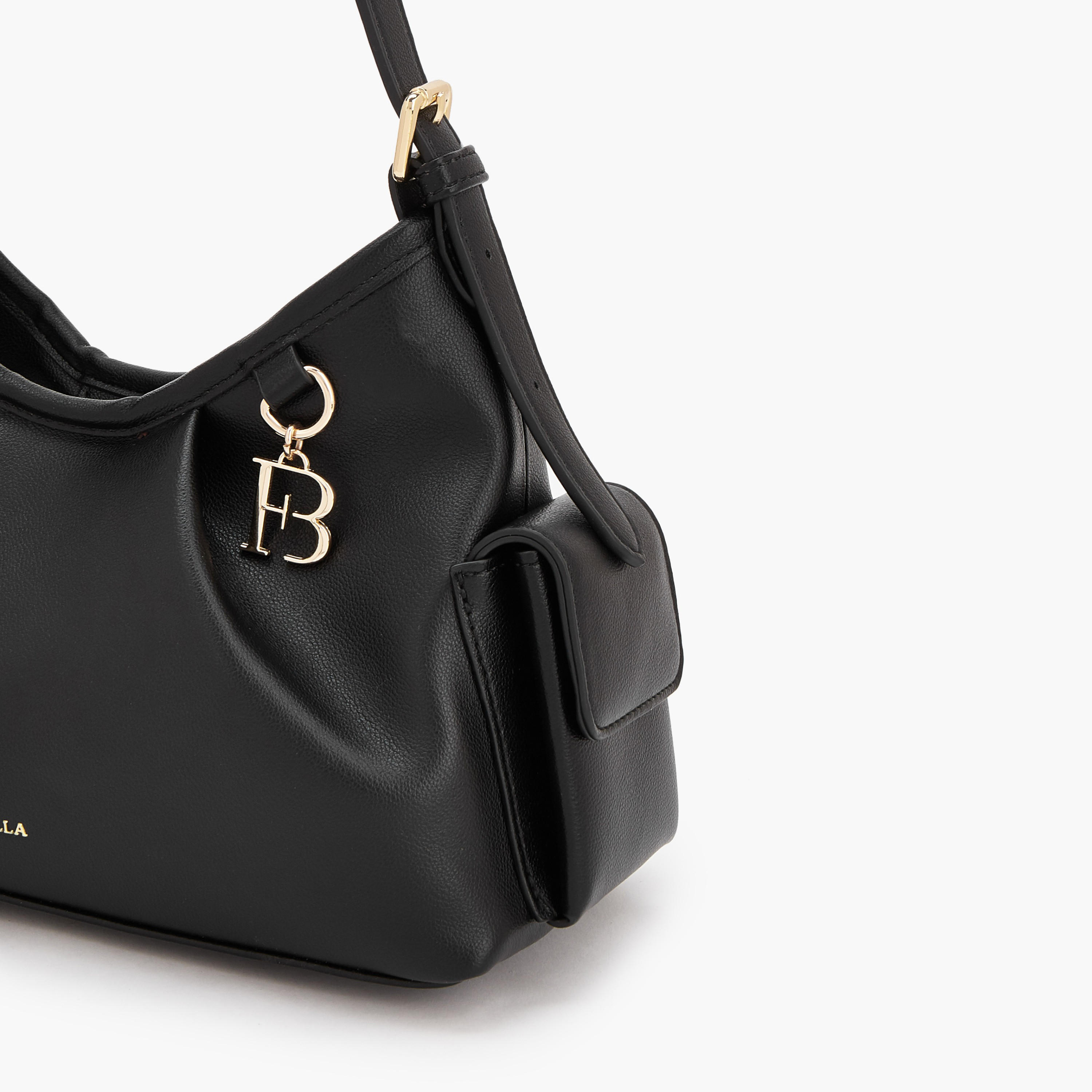 Flora Bella Solid Shoulder Bag with Adjustable Strap-women-bagsandwallets-handbags-image-5