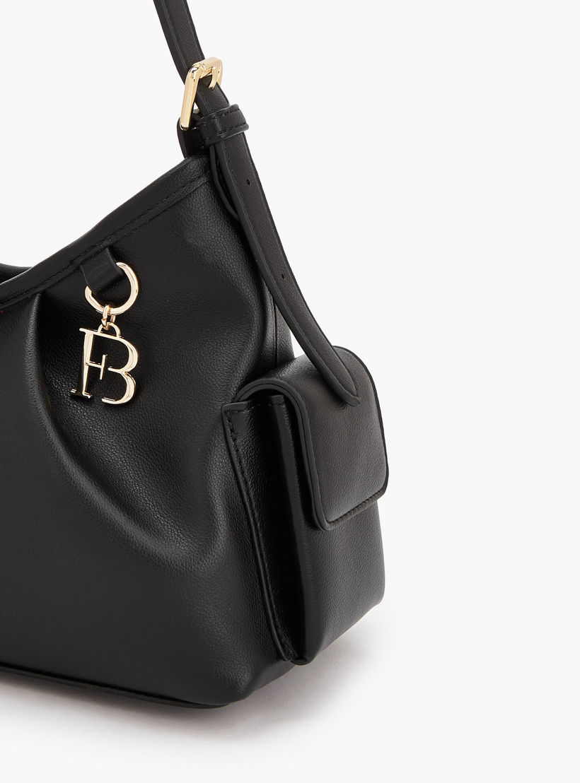 Flora Bella Solid Shoulder Bag with Adjustable Strap-women-bagsandwallets-handbags-image-5