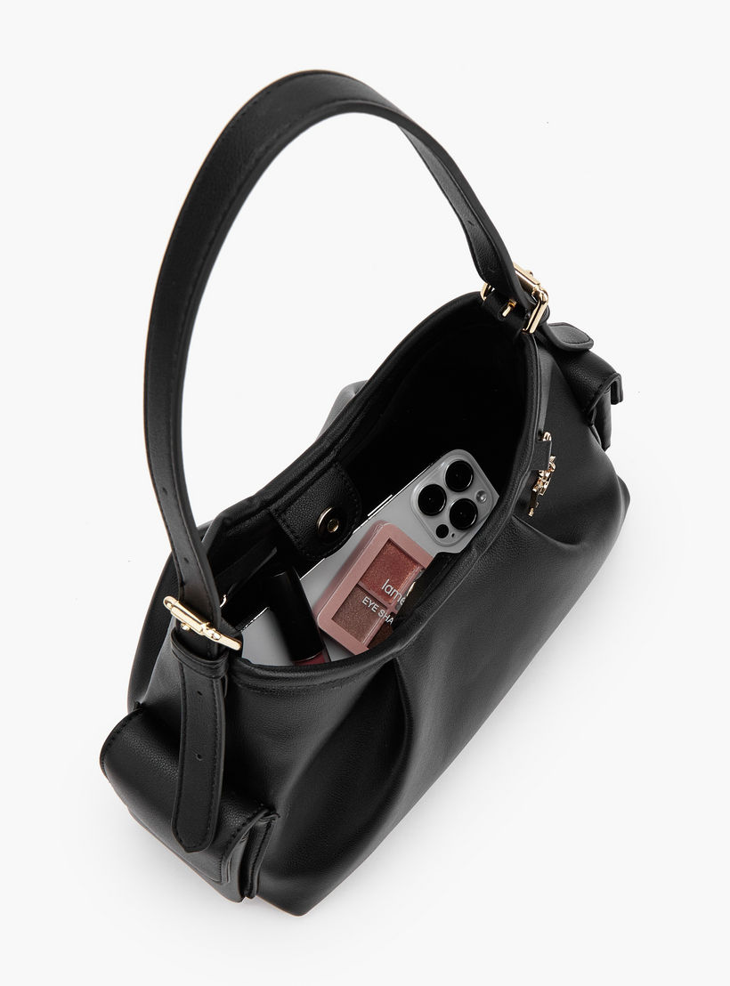 Flora Bella Solid Shoulder Bag with Adjustable Strap-women-bagsandwallets-handbags-image-7