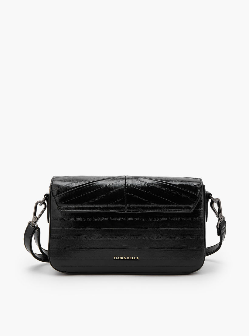 Flora Bella Textured Crossbody Bag with Adjustable Strap-women-bagsandwallets-handbags-image-5
