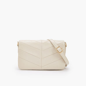 Flora Bella Textured Crossbody Bag with Adjustable Strap-women-image-1