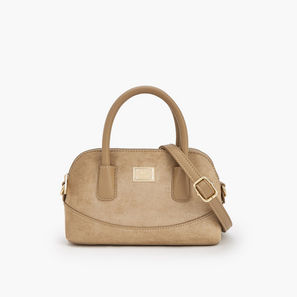 Flora Bella Solid Crossbody Bag with Zip Closure-women-image-1