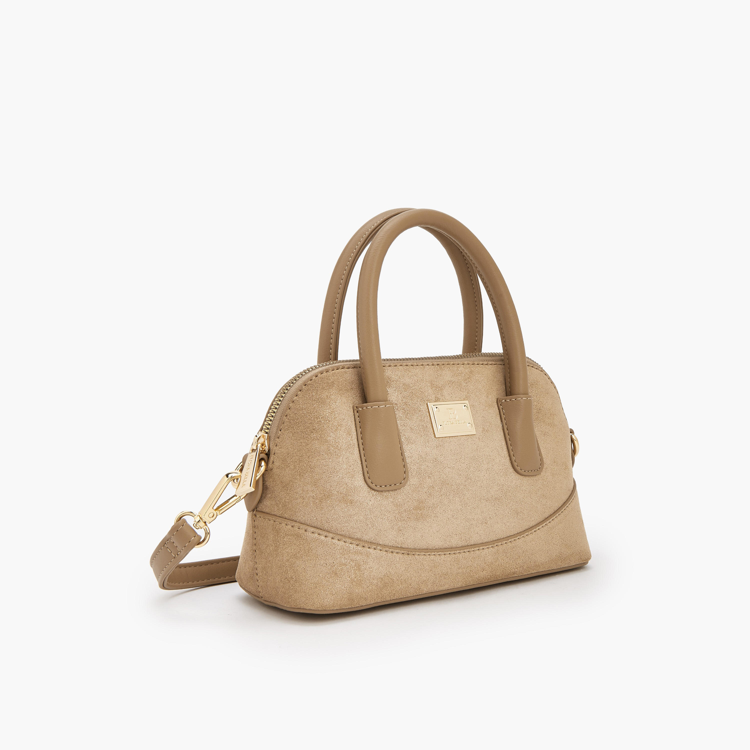Flora Bella Solid Crossbody Bag with Zip Closure-women-bagsandwallets-handbags-image-3
