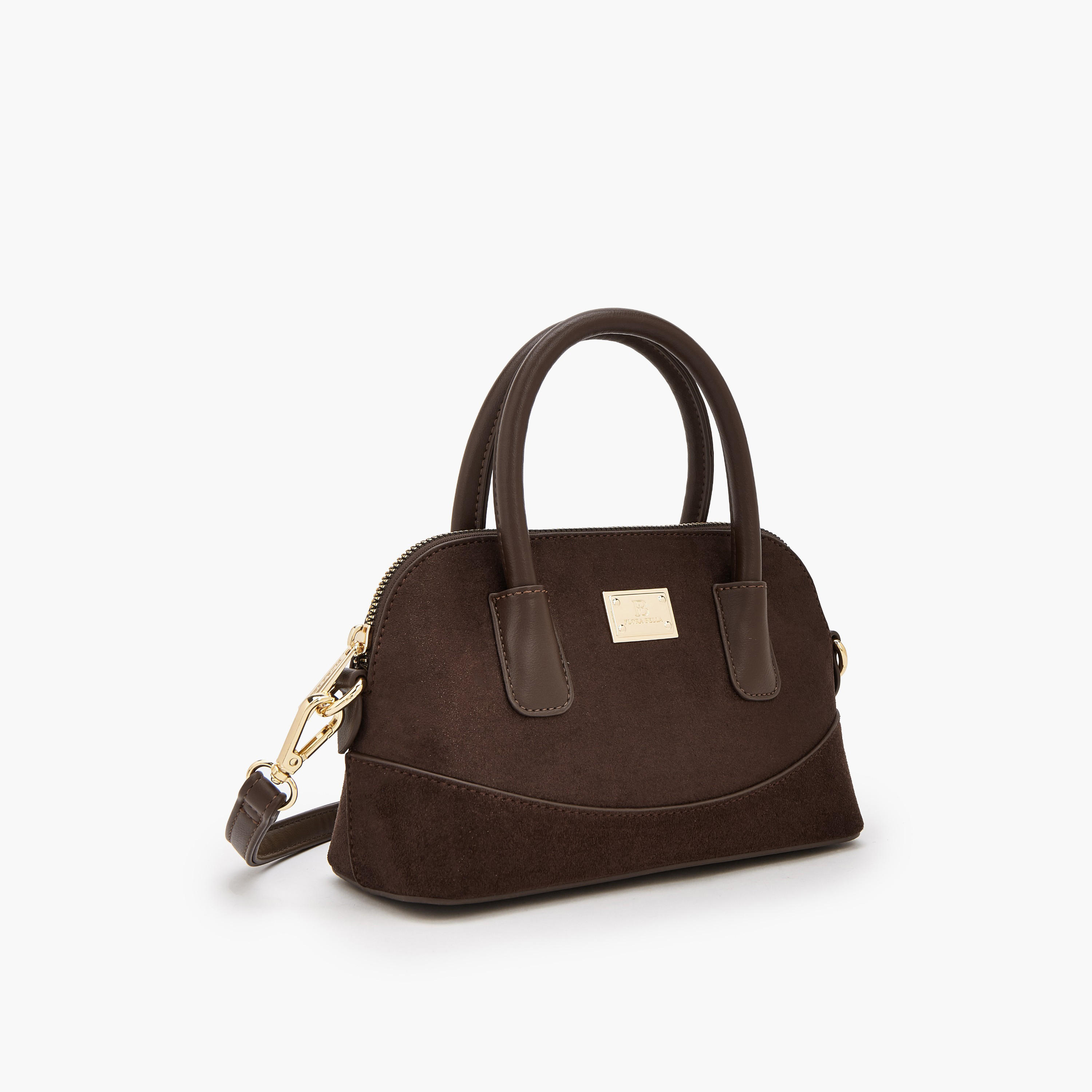 Flora Bella Solid Crossbody Bag with Zip Closure-women-bagsandwallets-handbags-image-3