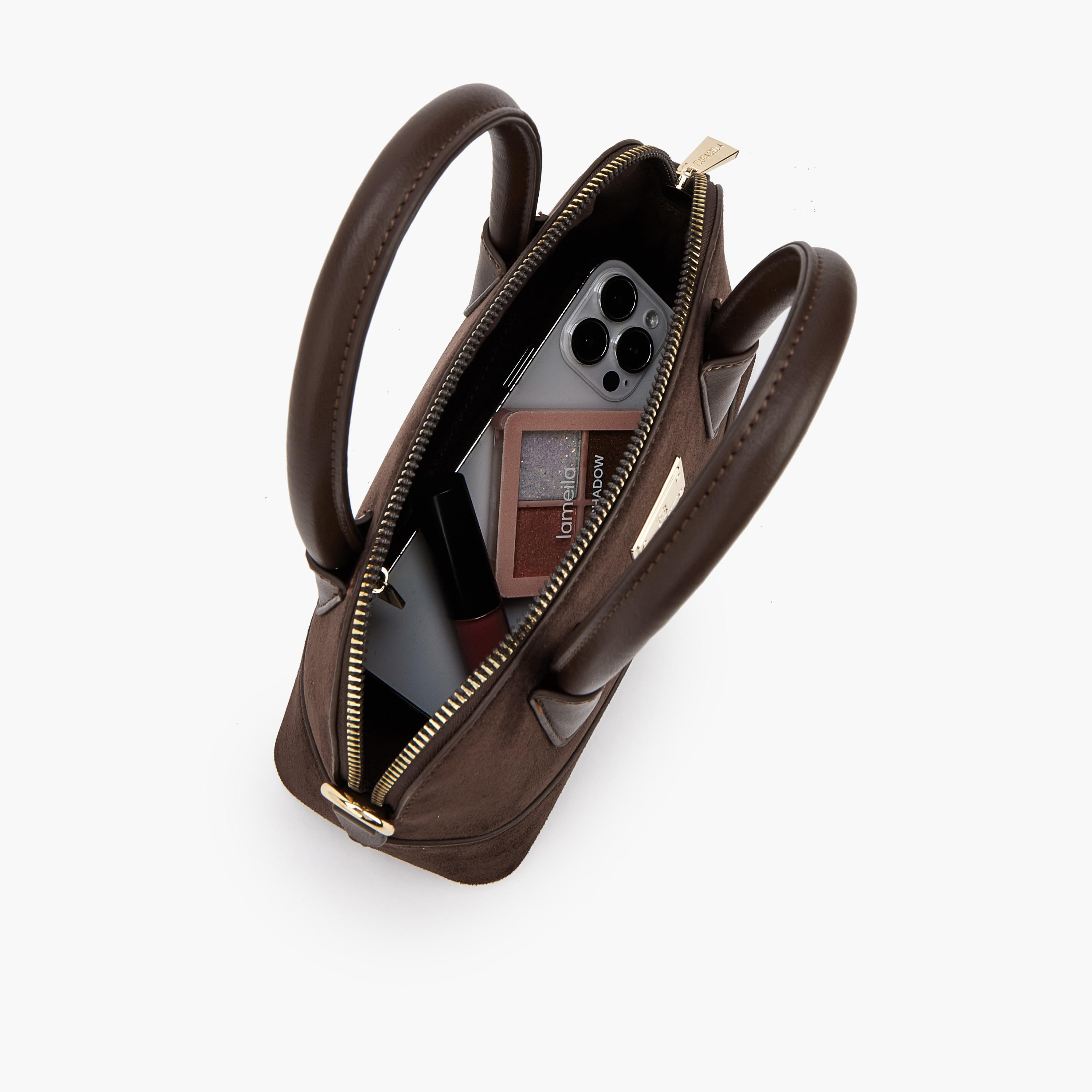 Flora Bella Solid Crossbody Bag with Zip Closure-women-bagsandwallets-handbags-image-7