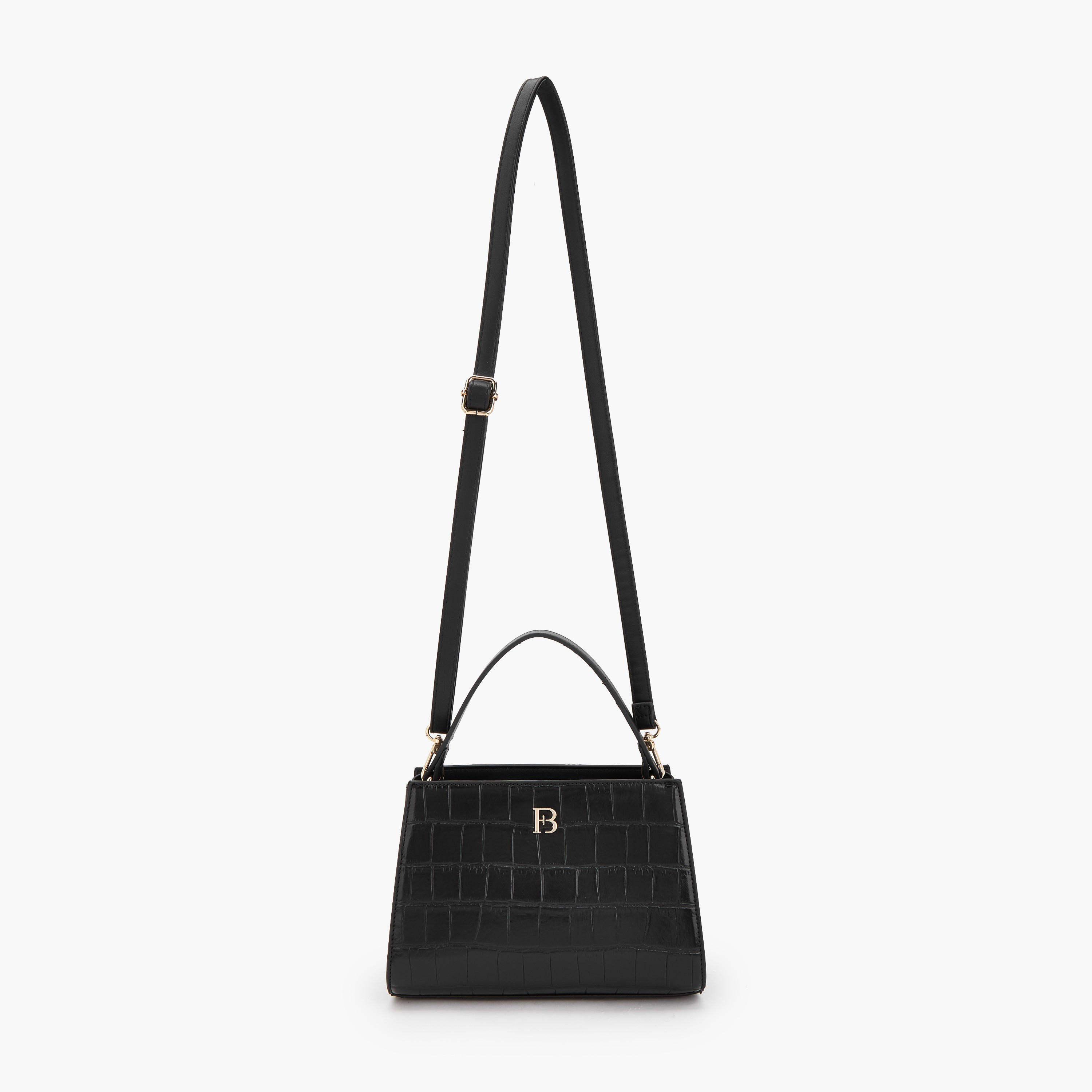 Flora Bella Textured Shoulder Bag with Detachable Strap-women-bagsandwallets-handbags-image-2
