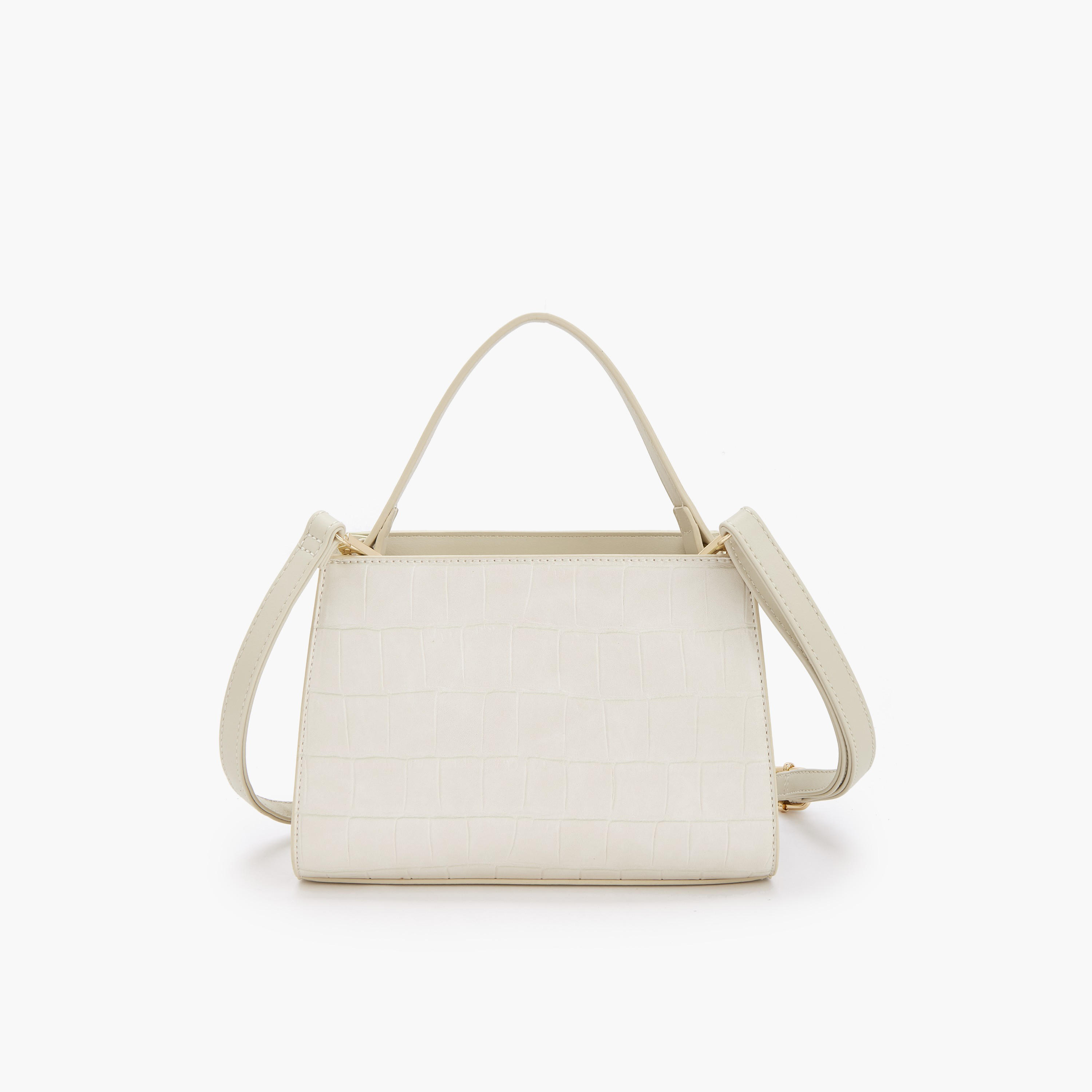 Flora Bella Textured Shoulder Bag with Detachable Strap-women-bagsandwallets-handbags-image-5