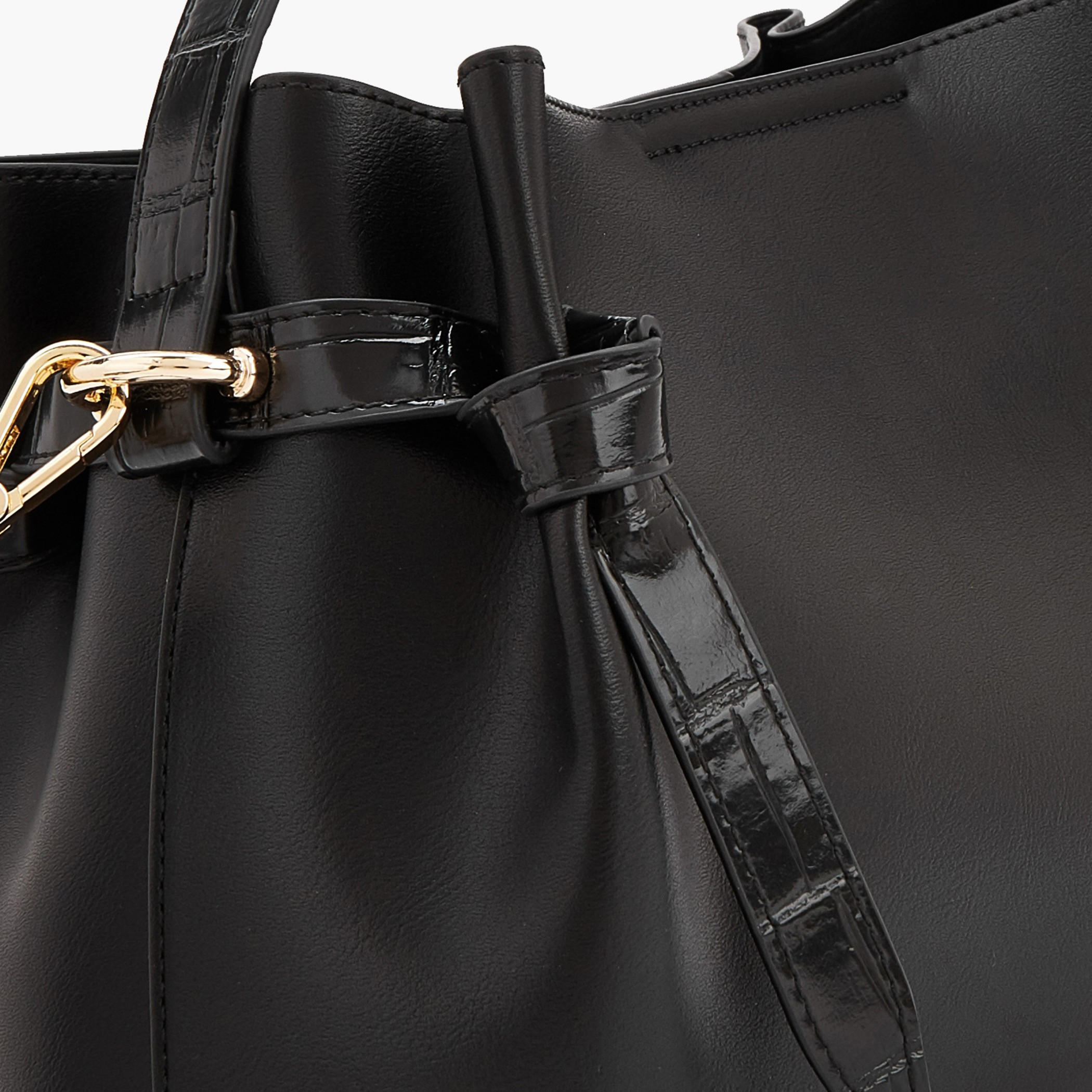 Flora Bella Solid Tote Bag with Detachable Shoulder Strap-women-bagsandwallets-handbags-image-4