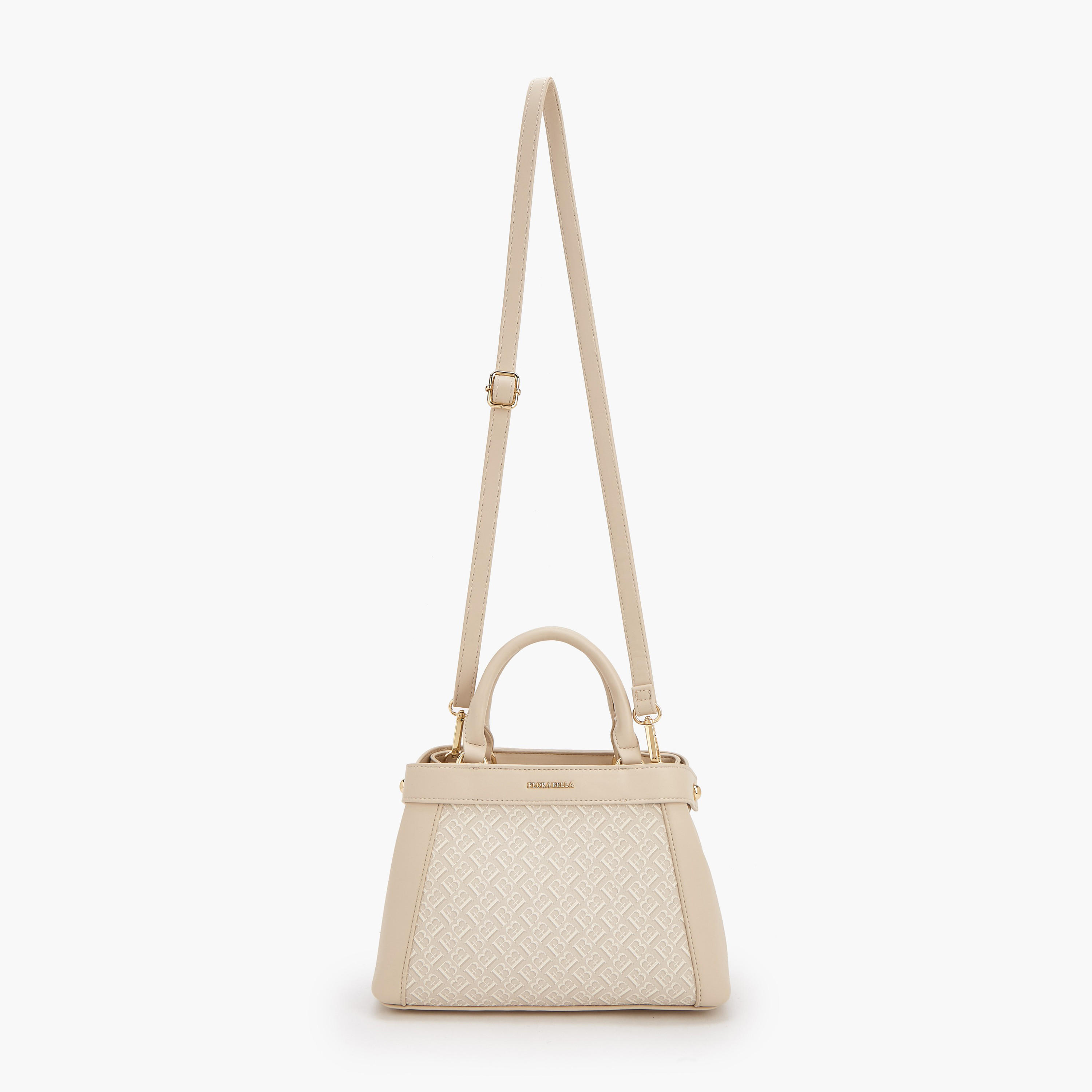 Flora Bella Monogram Print Tote Bag with Detachable Strap-women-bagsandwallets-handbags-image-2