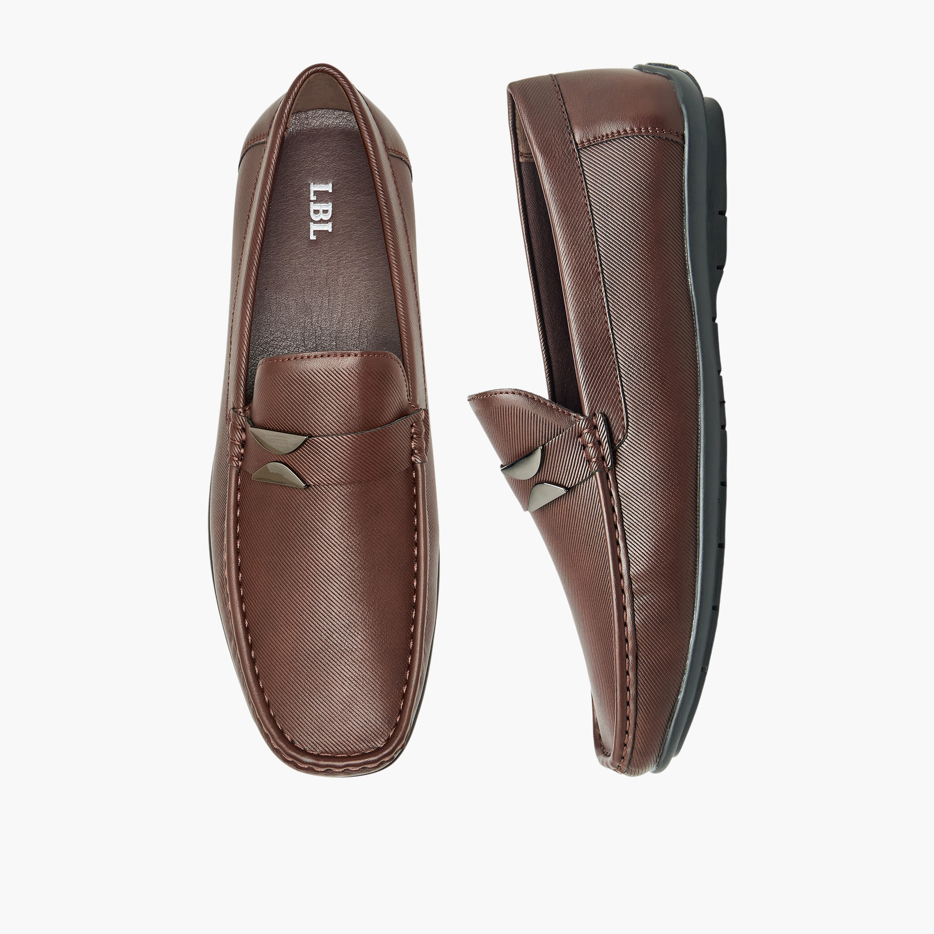 حذاء لوفر سهل الارتداء للرجال من إل بي إل من شو إكسبريس-men-shoes-formalshoes-image-1