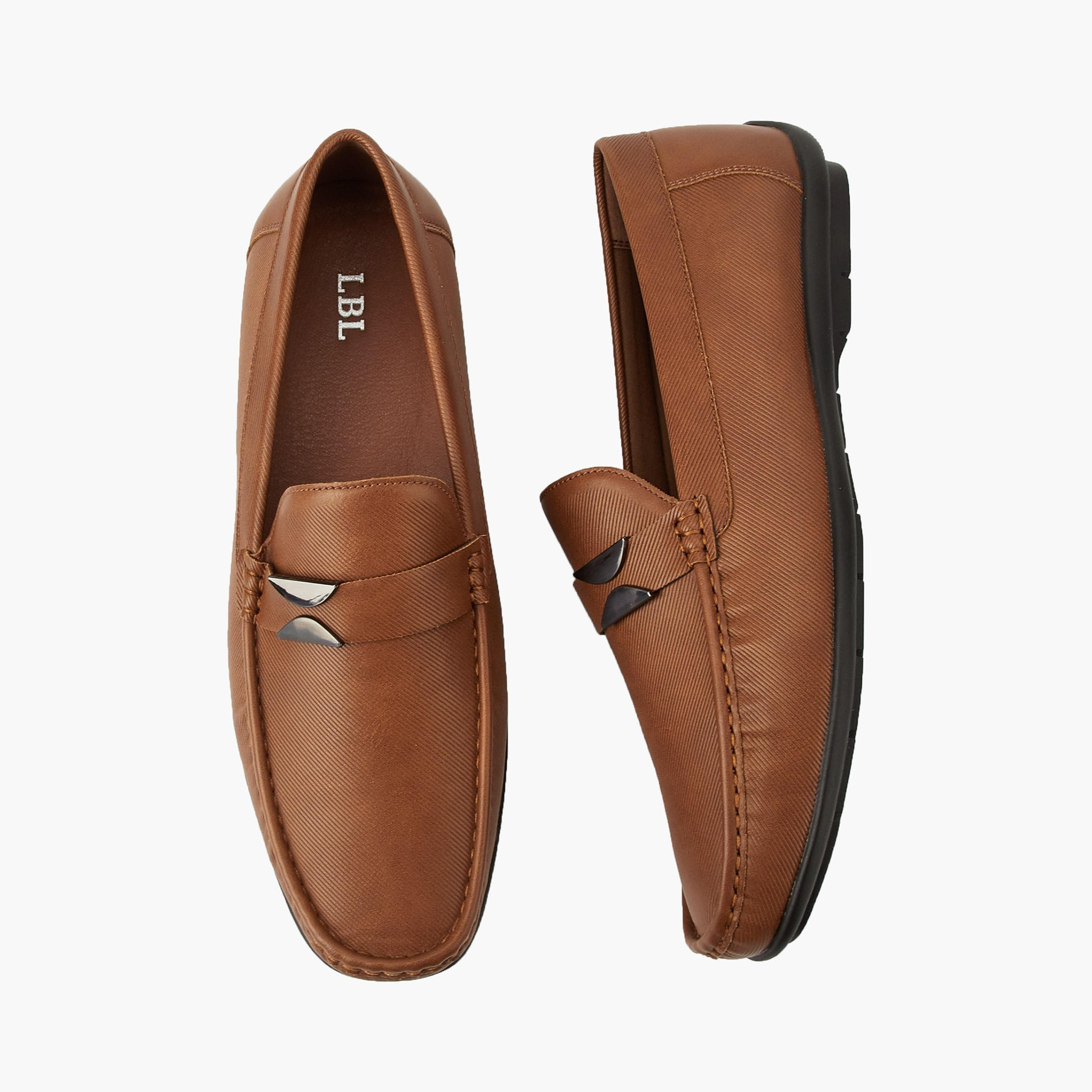 حذاء لوفر سهل الارتداء للرجال من إل بي إل من شو إكسبريس-men-shoes-loafersandmoccasins-image-1