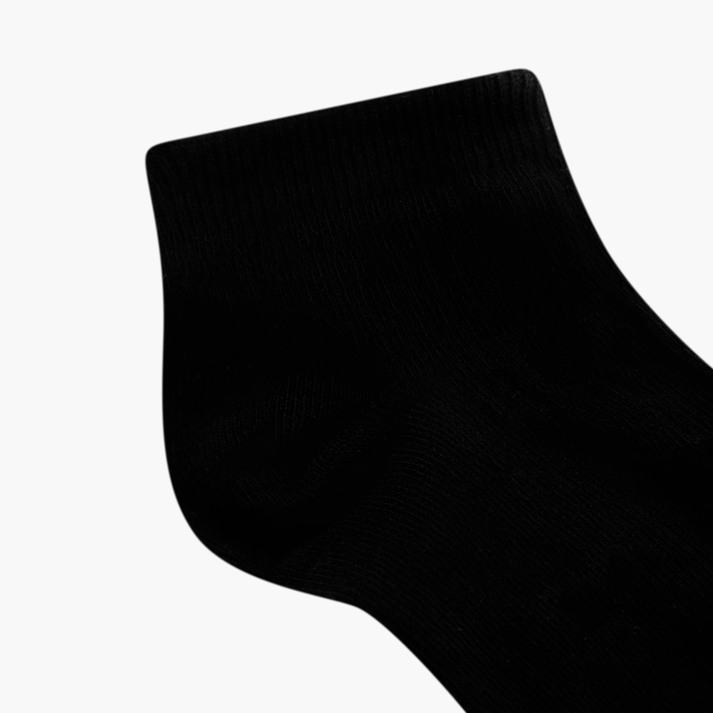 Juniors Solid Ankle Length Socks - Set of 7-girls-accessories-socks-image-5