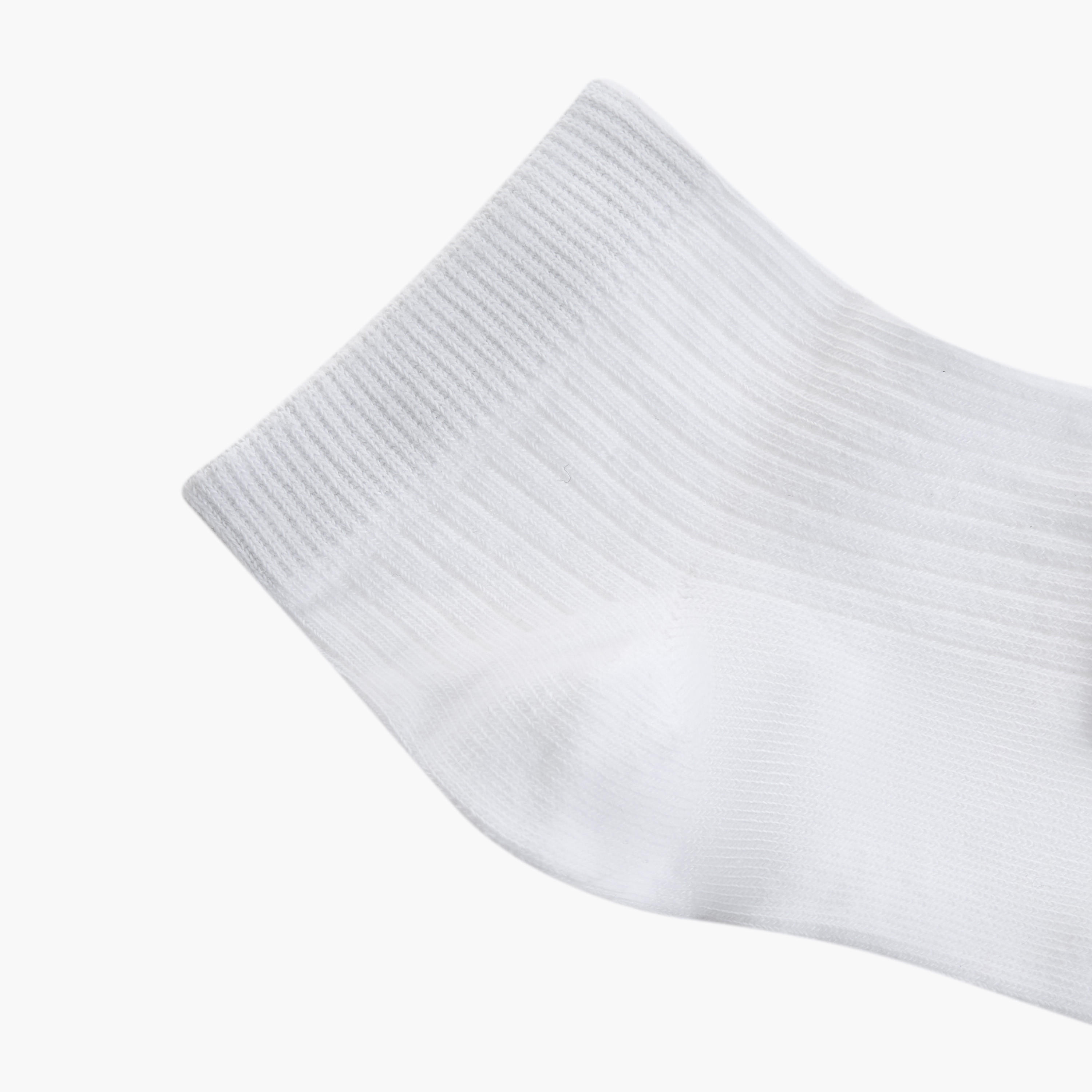 Juniors Ribbed Ankle Length Socks - Set of 7-girls-accessories-socks-image-5