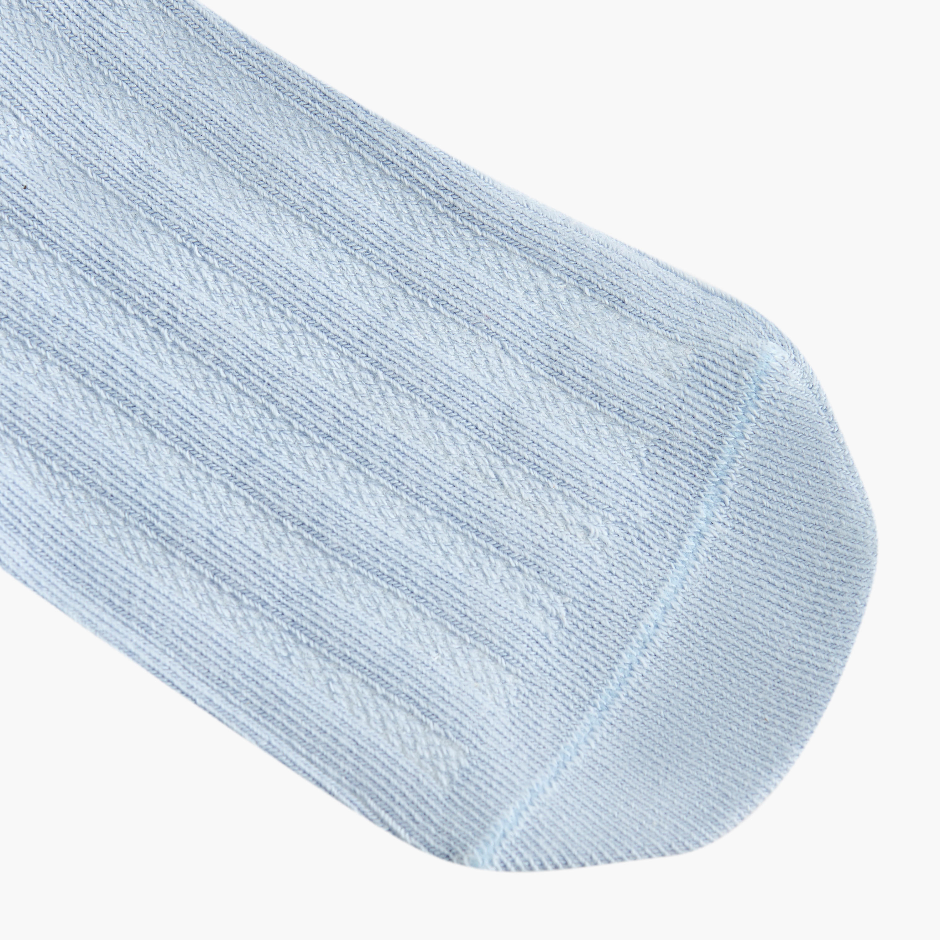 Celeste Solid Ankle Length Non Terry Socks - Set of 5-women-socksandstockings-image-5