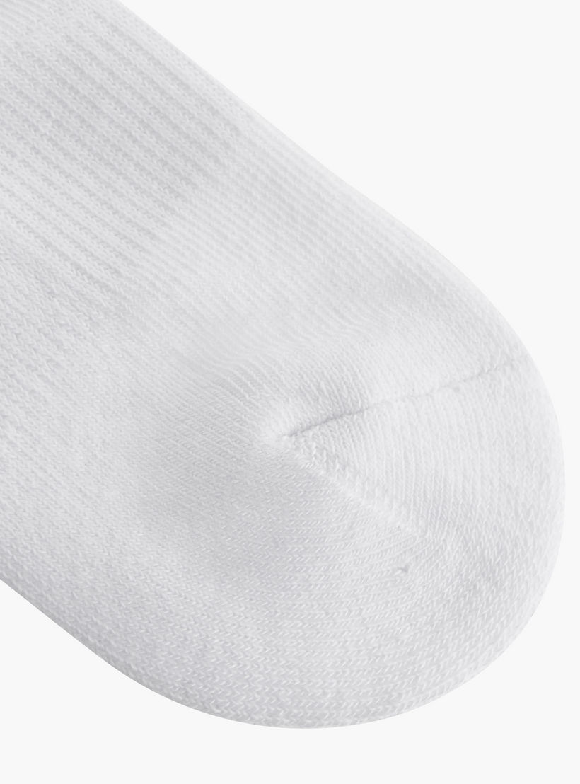 Kappa Striped Half Terry Ankle Length Cushioned Socks - Set of 5-girls-accessories-socks-image-3