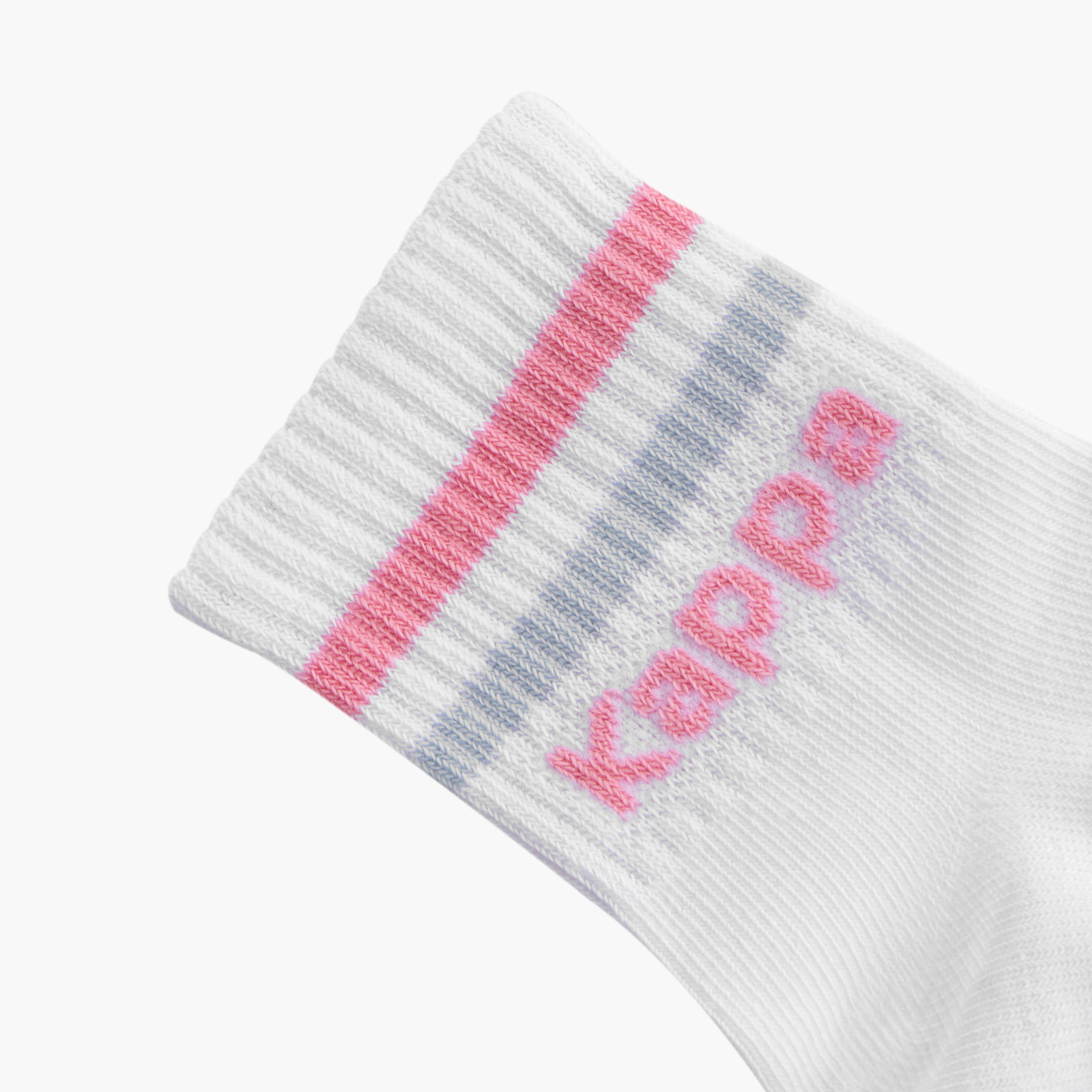 Kappa Logo Print Ankle Length Socks - Set of 5-girls-accessories-socks-image-4