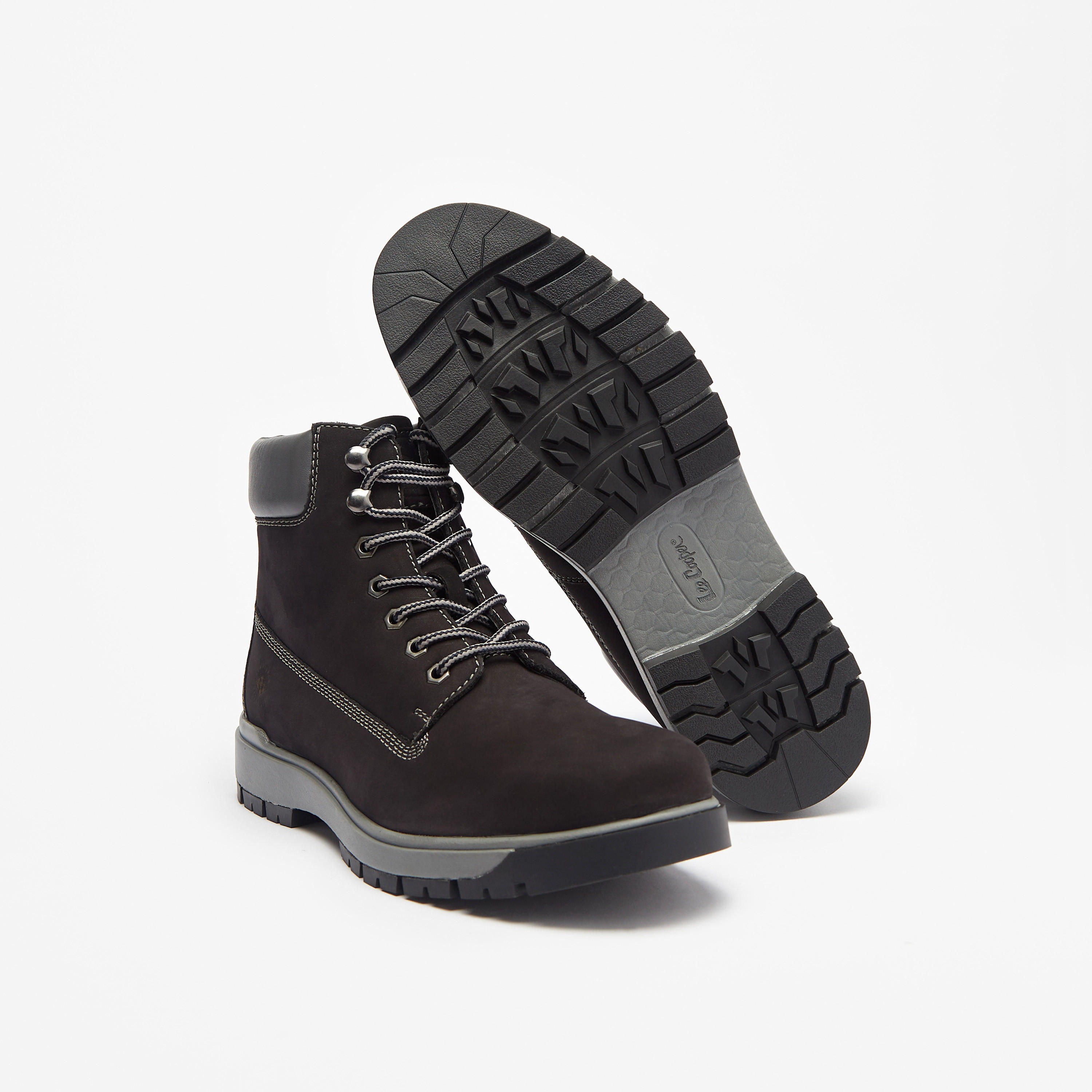 Lee Cooper Men's Leather Solid Chukka Boots with Lace-Up Closure-men-shoes-boots-image-4