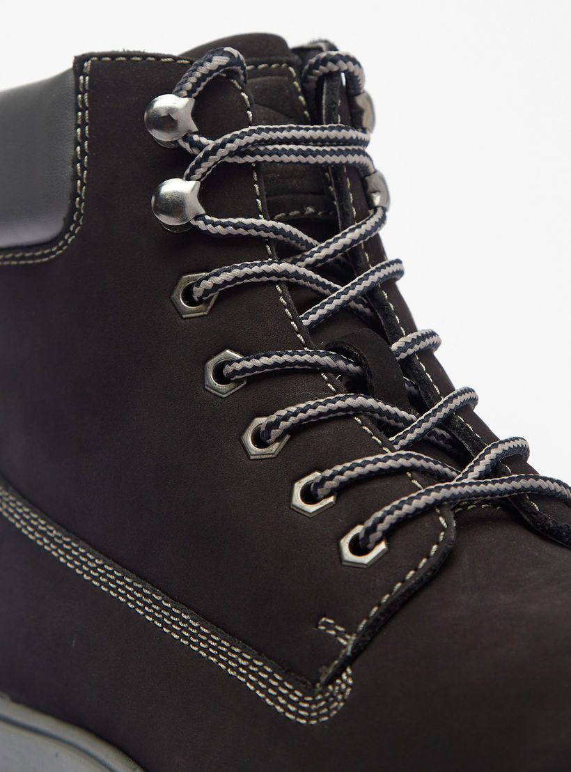Lee Cooper Men's Leather Solid Chukka Boots with Lace-Up Closure-men-shoes-boots-image-5