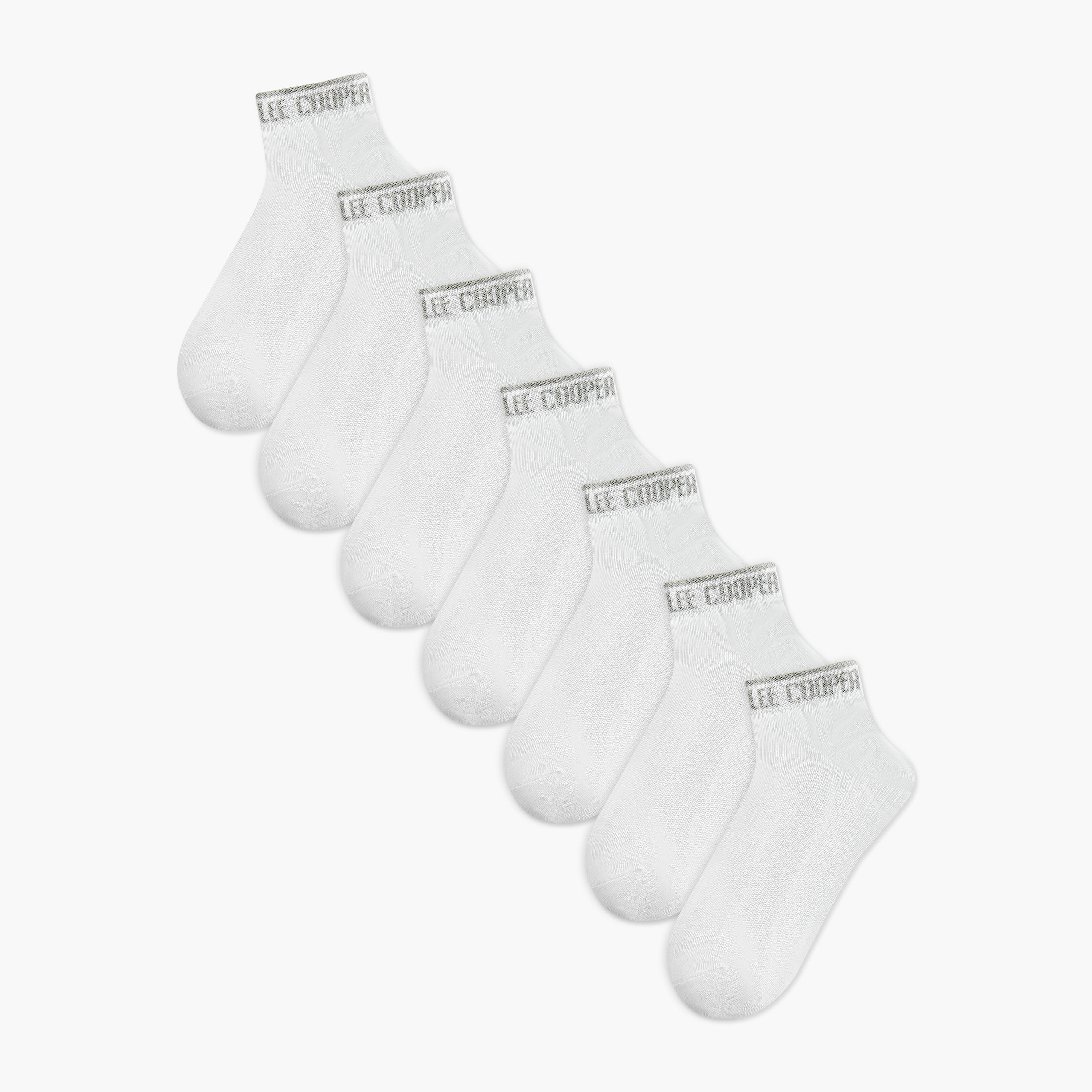 طقم جوارب 7 أزواج بطول الكاحل للرجال من لي كوبر-men-socks-image-1
