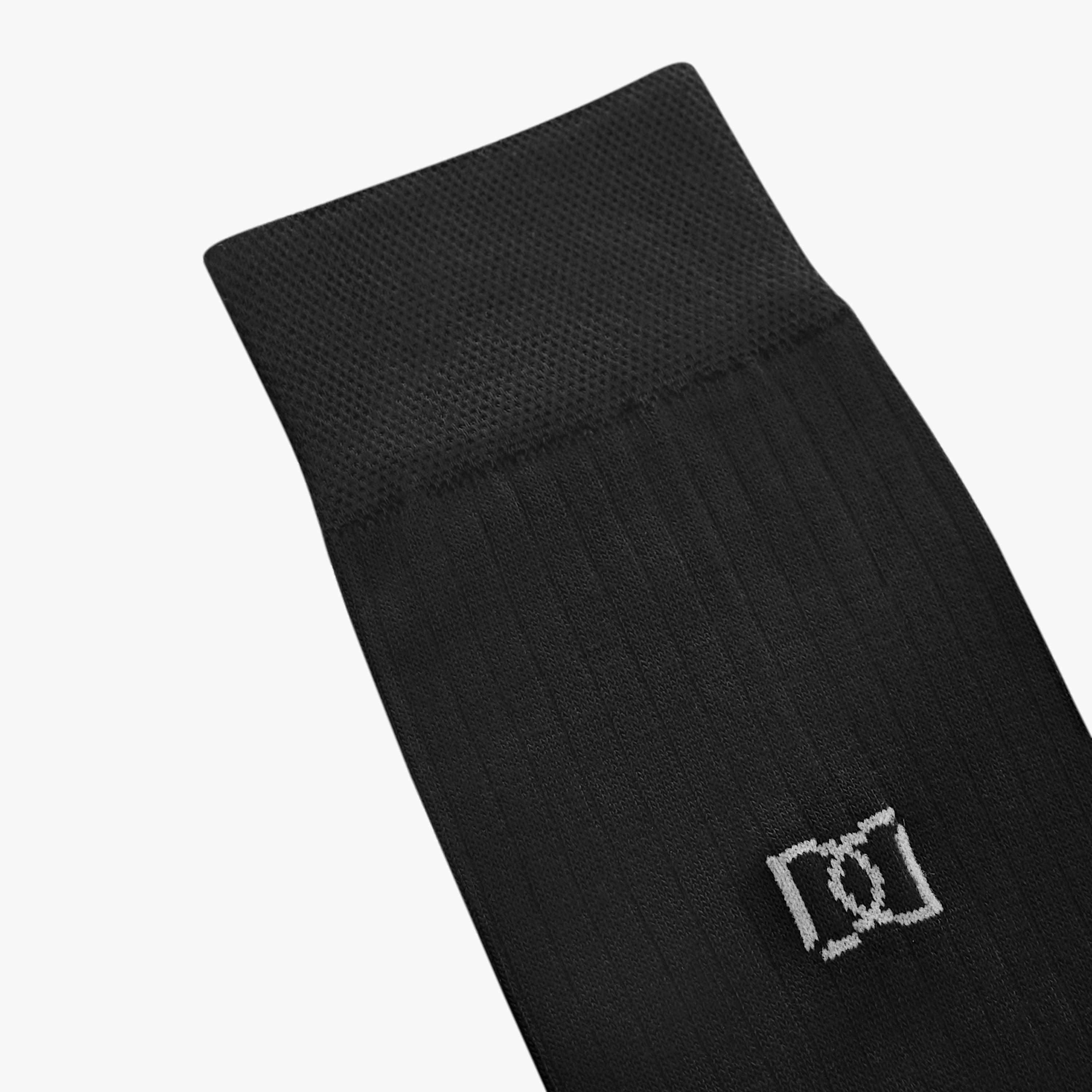 Duchini Logo Print Crew Length Socks - Set of 5-men-socks-image-2