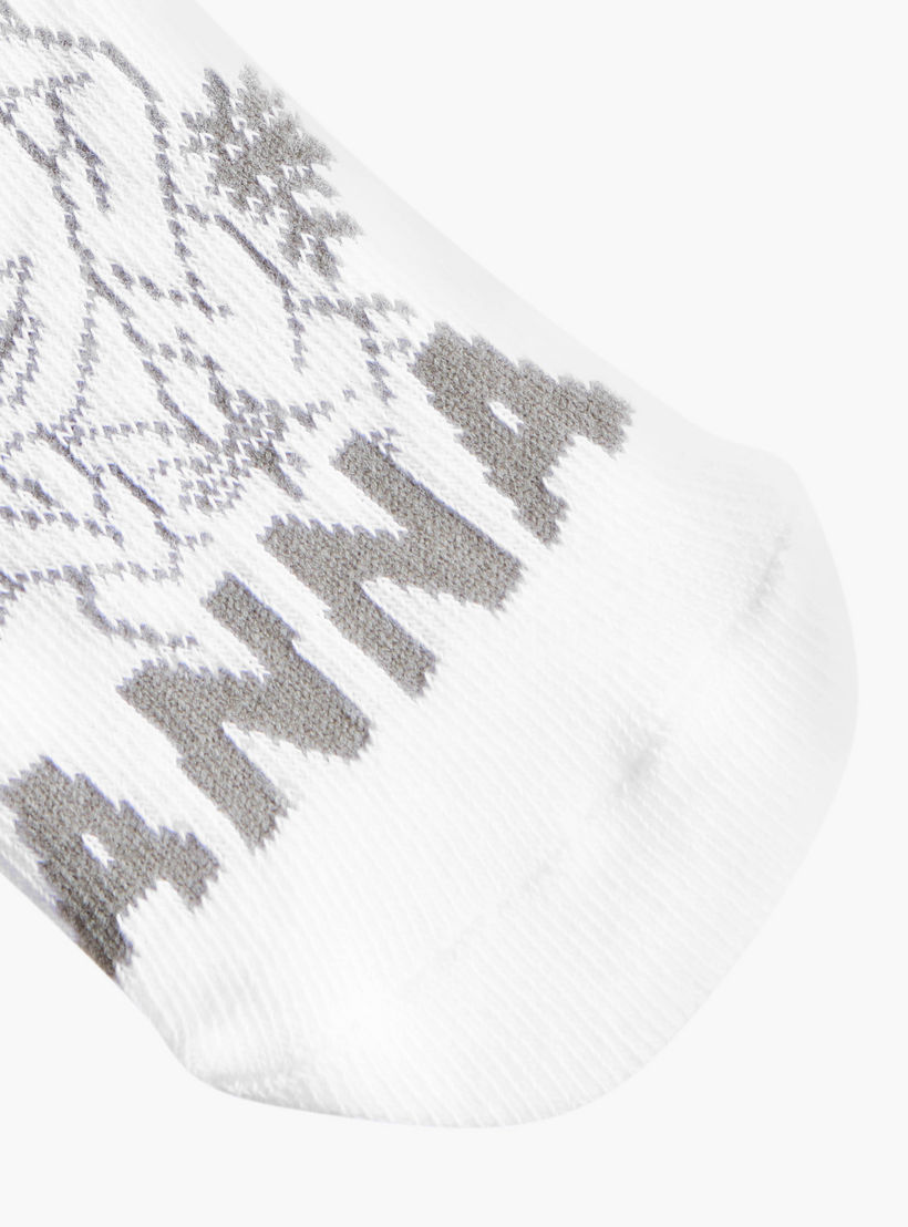 Disney Frozen Print Ankle Length Socks - Set of 3-girls-accessories-socks-image-5