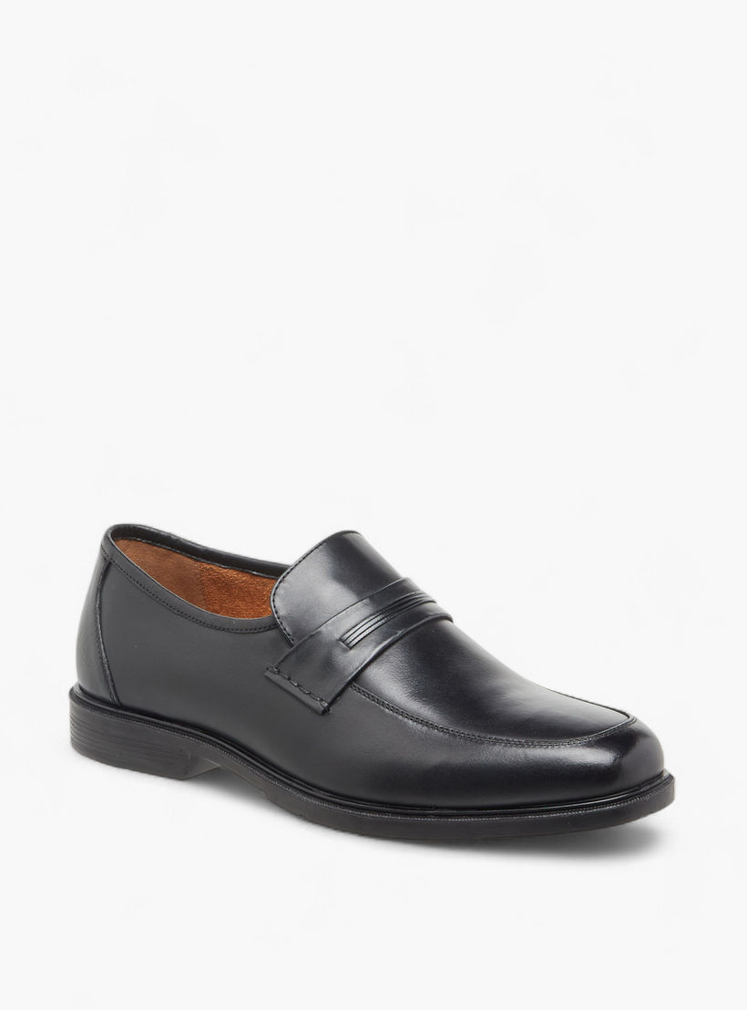 LBL by Shoexpress Solid Slip-On Loafers-men-shoes-formalshoes-image-2