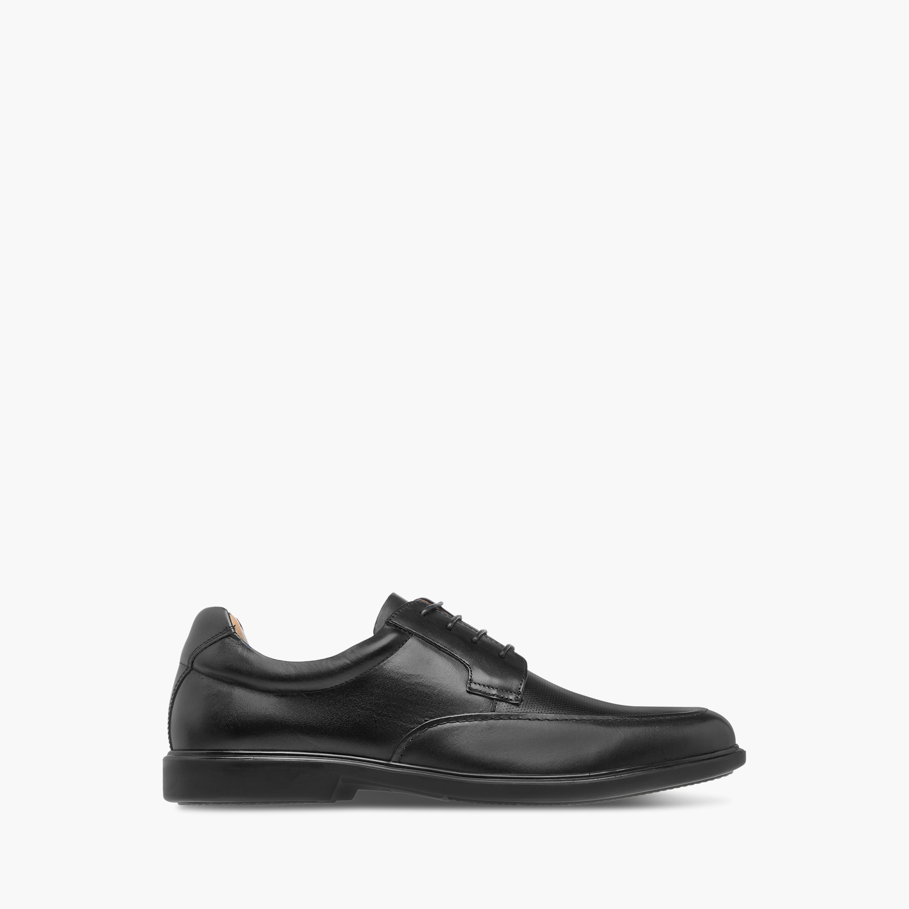Duchini Men's Leather Textured Lace-Up Derby Shoes-men-shoes-formalshoes-image-3