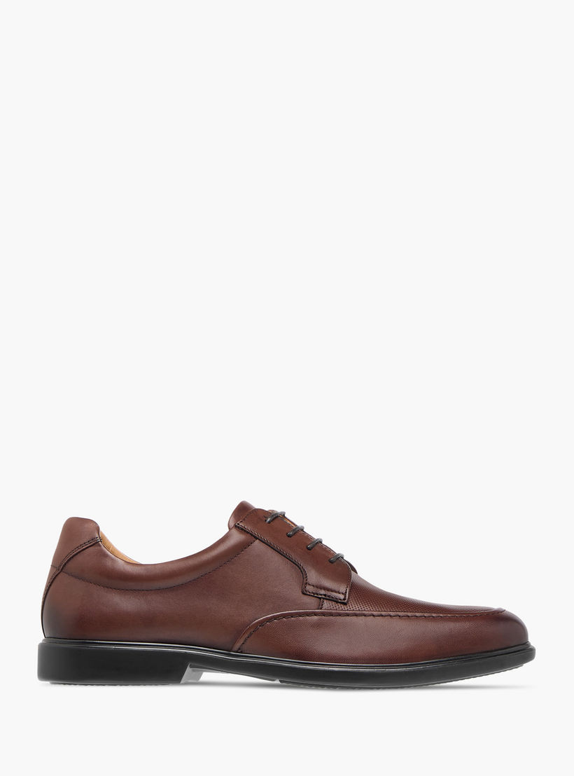 حذاء ديربي جلد بارز الملمس برباط إغلاق للرجال من دوتشيني-men-shoes-formalshoes-image-3