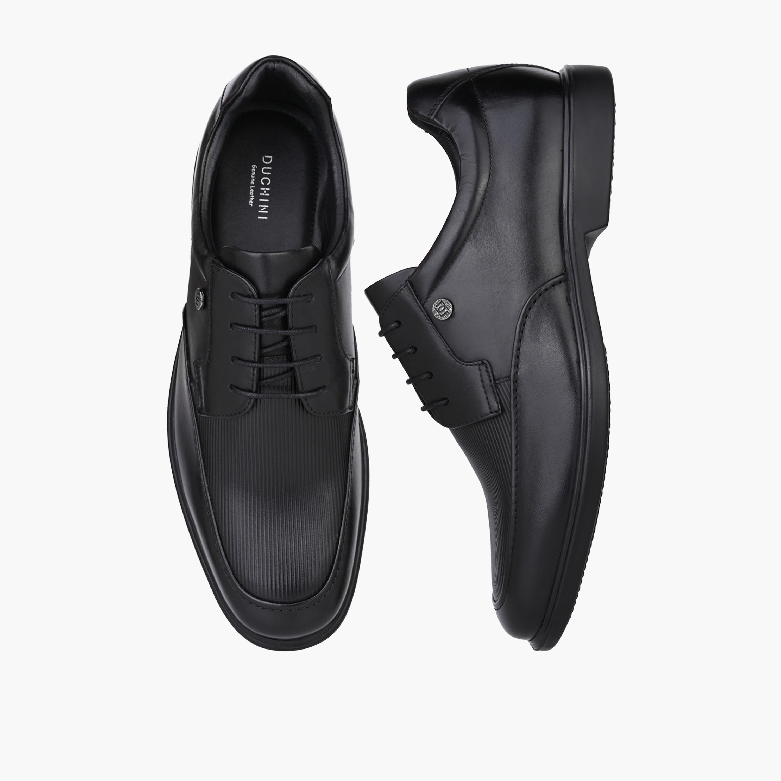 حذاء ديربي جلد برباط إغلاق للرجال من دوتشيني-men-shoes-formalshoes-image-1