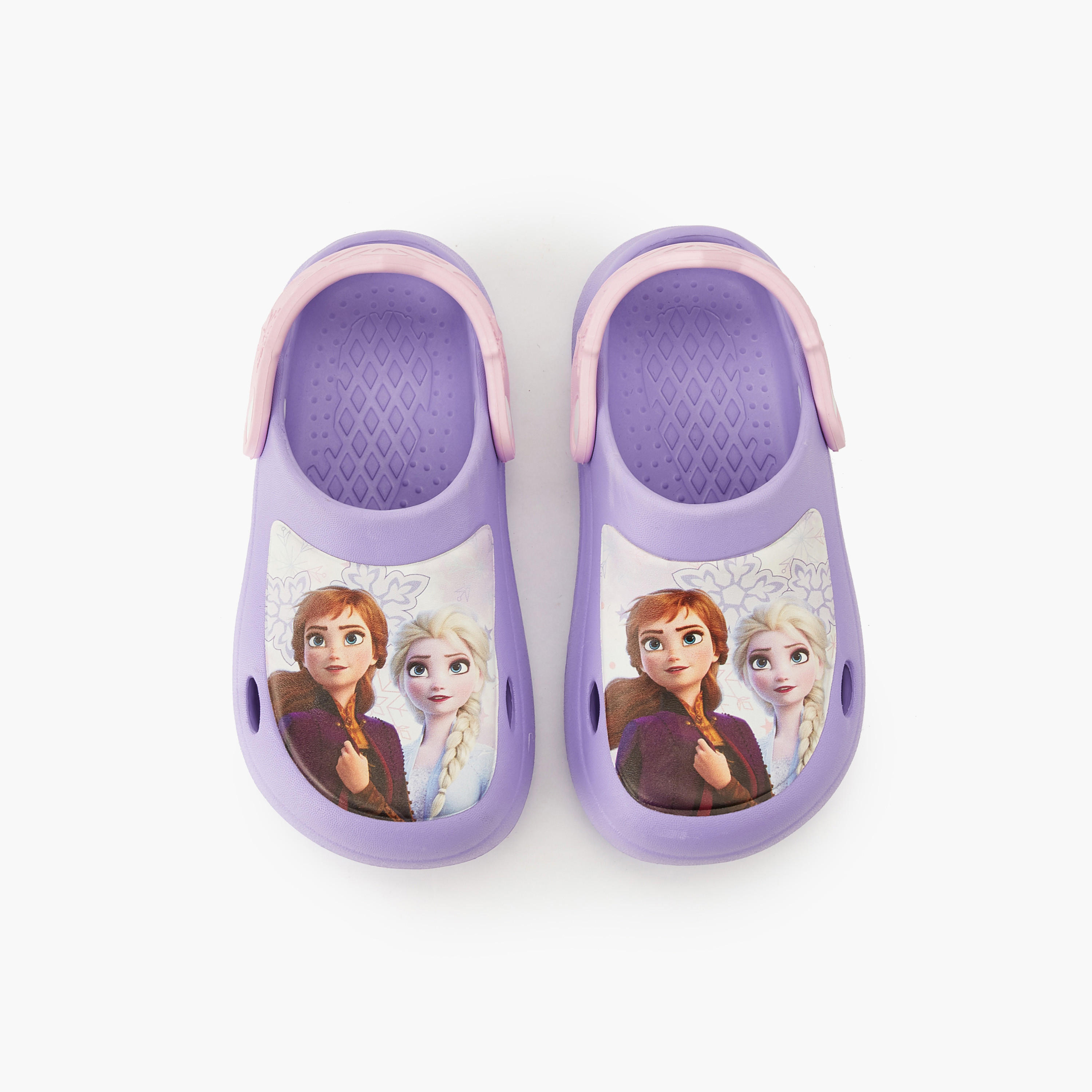 صندل كلوج بتصميم مفرّغ بطبعات فروزن من ديزني-girls-shoes-sandals-image-1