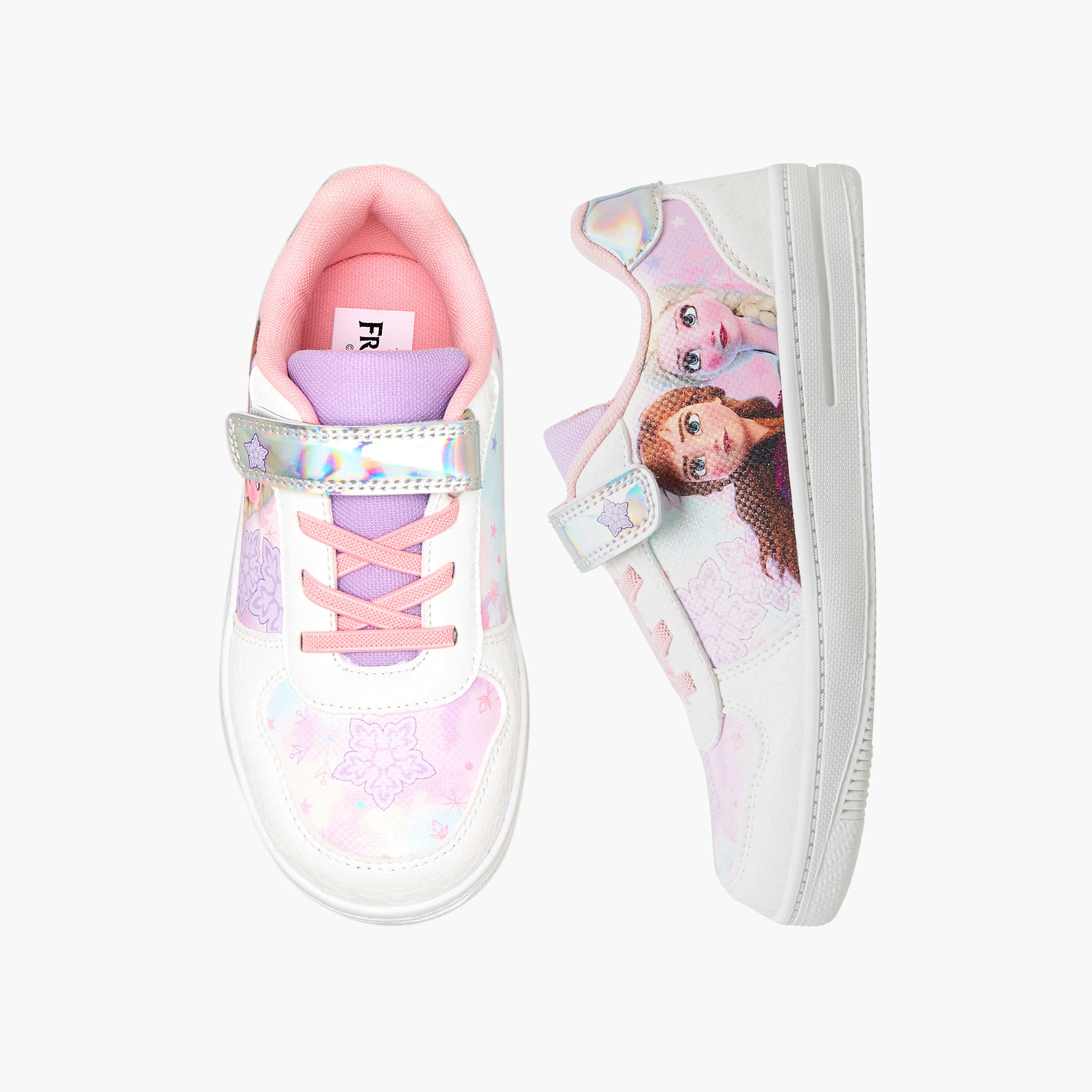 Disney Girls Frozen Print Sneakers-girls-shoes-sneakers-image-1