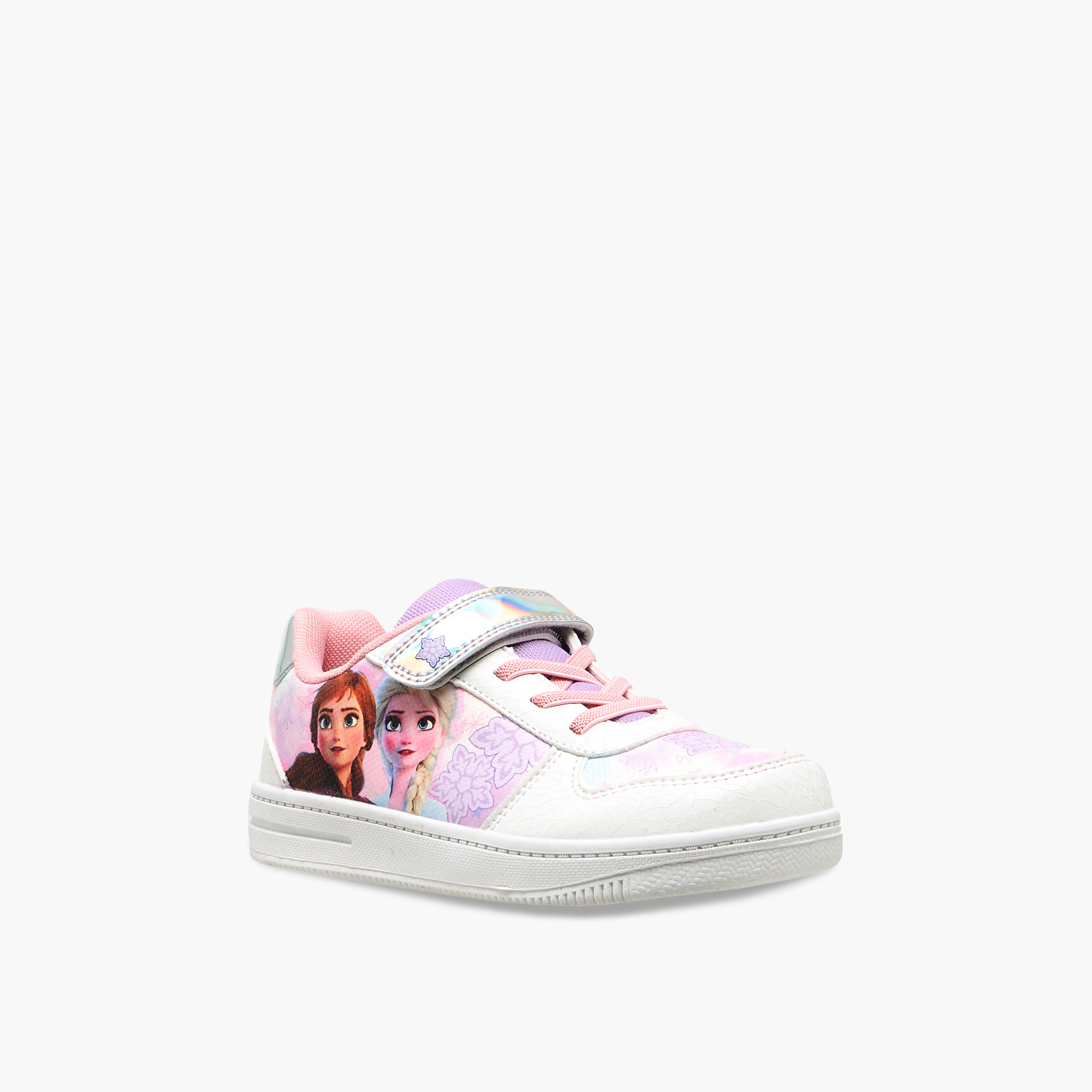 Disney Girls Frozen Print Sneakers-girls-shoes-sneakers-image-2