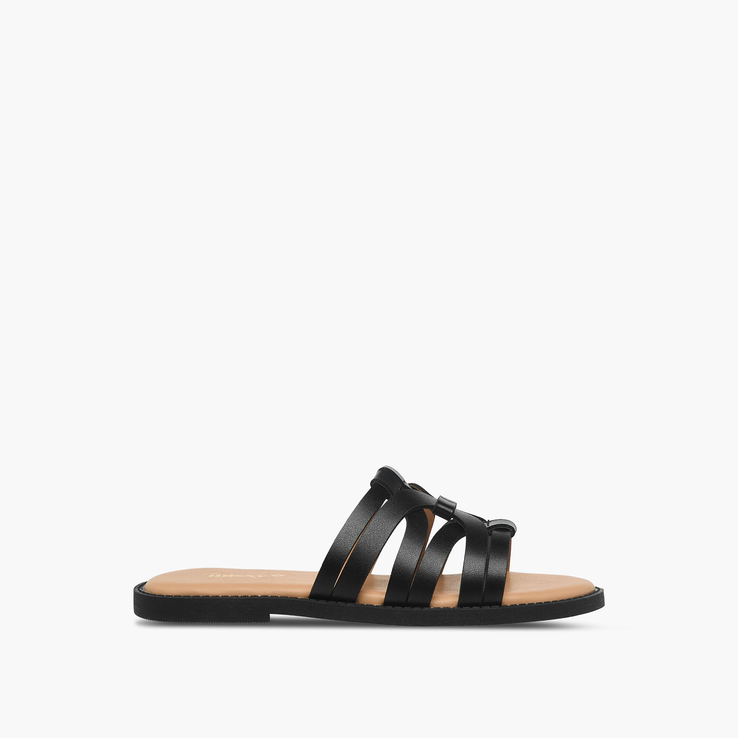 Little Missy Girls Strappy Slip-On Sandals-girls-shoes-sandals-image-2