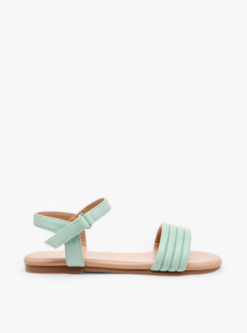 صندل بحزام وشريط إغلاق لاصق من فلورا بيلا-girls-shoes-sandals-image-2