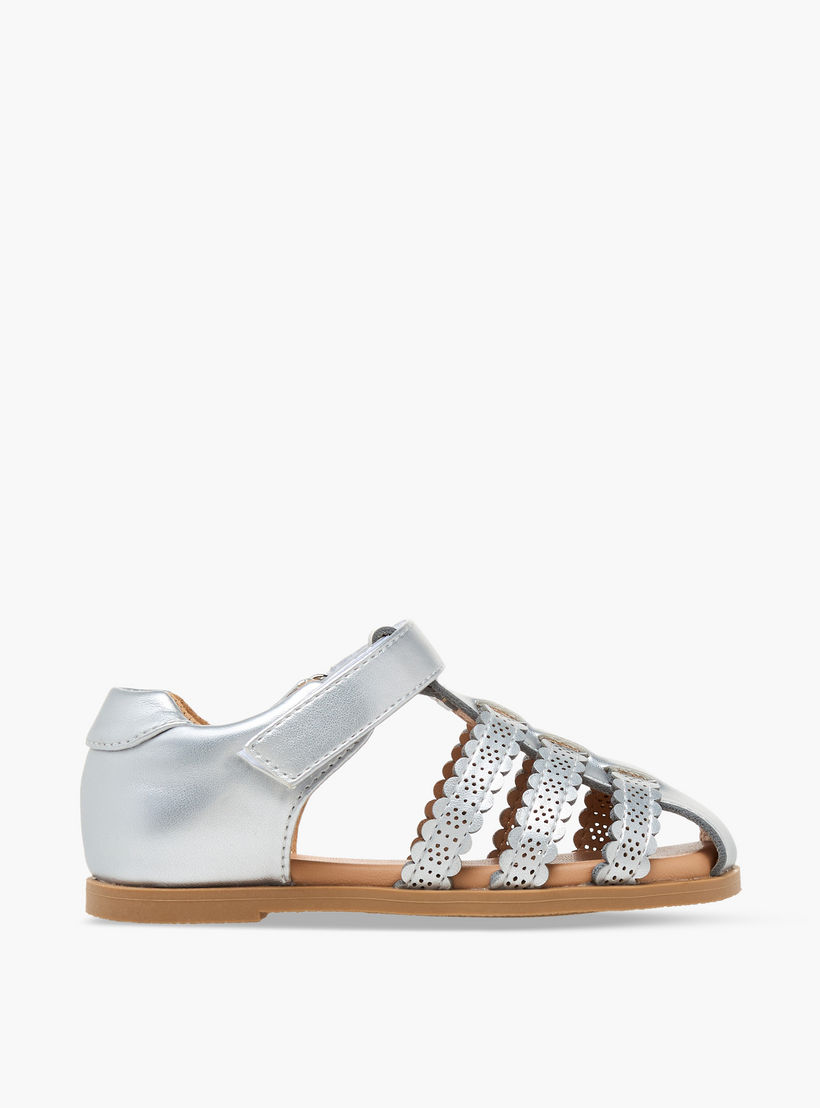 صندل بشريط إغلاق لاصق من جونيورز-girls-shoes-sandals-image-3