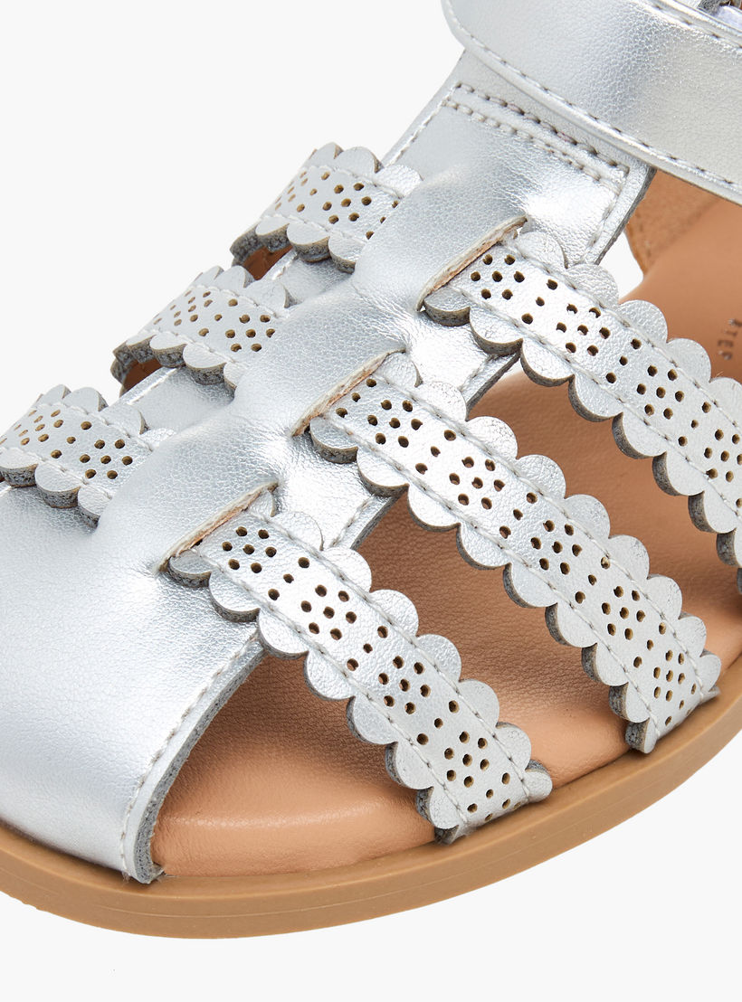 صندل بشريط إغلاق لاصق من جونيورز-girls-shoes-sandals-image-7