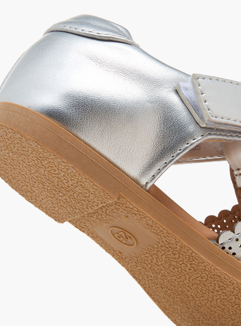 صندل بشريط إغلاق لاصق من جونيورز-girls-shoes-sandals-image-8