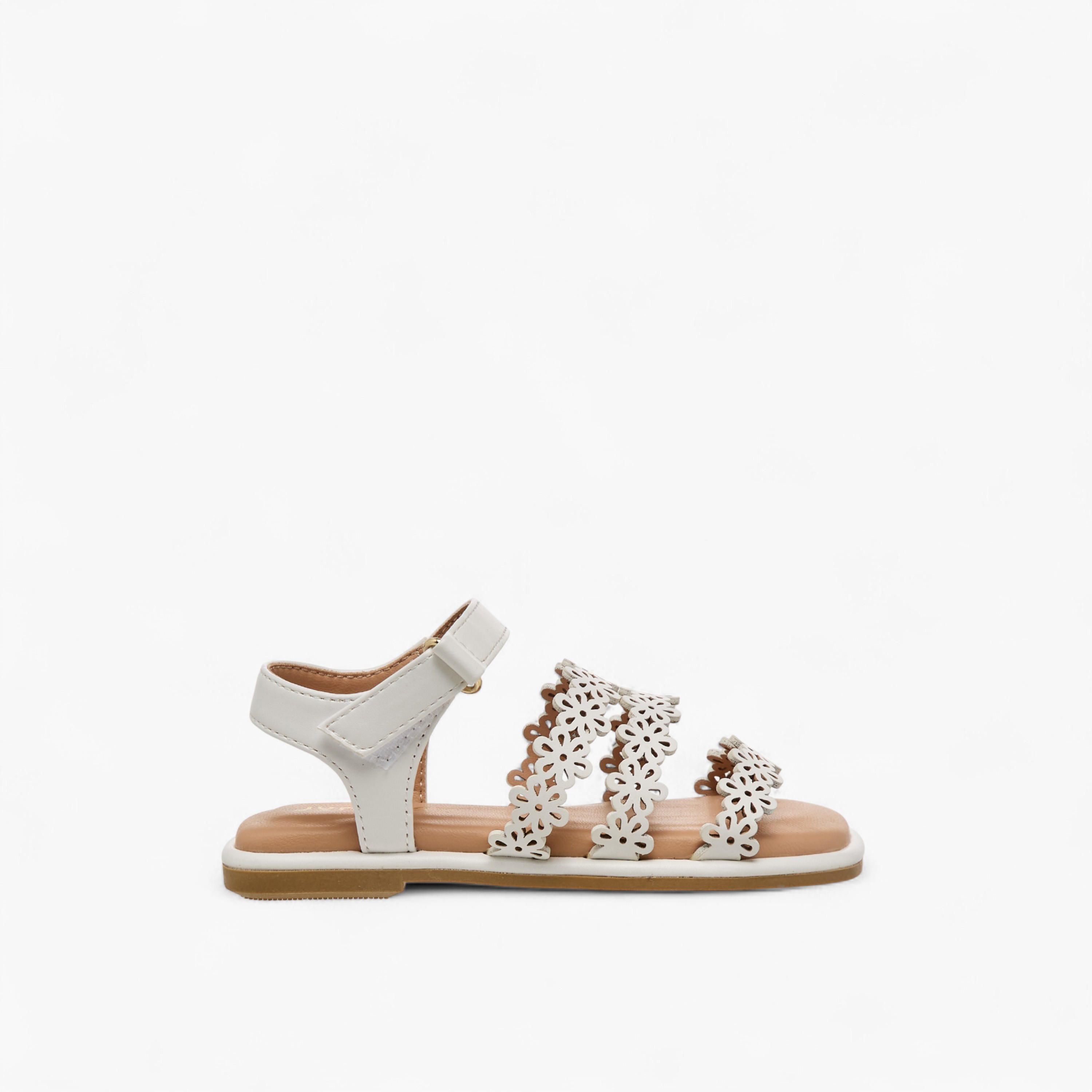 Juniors Girls Hook and Loop Sandals-girls-shoes-sandals-image-2