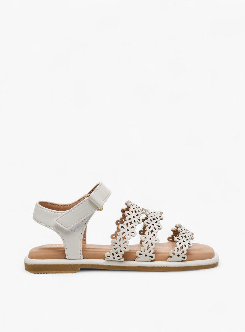 Juniors Girls Hook and Loop Sandals-girls-shoes-sandals-image-2
