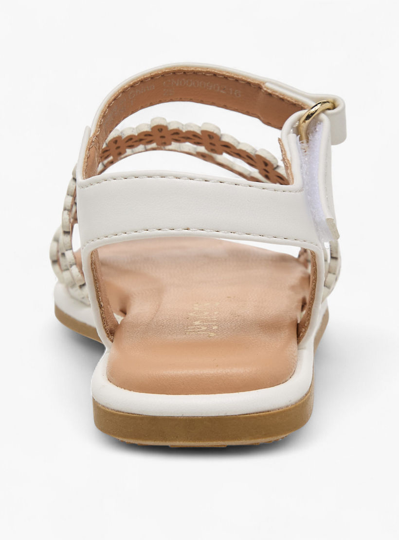 Juniors Girls Hook and Loop Sandals-girls-shoes-sandals-image-4