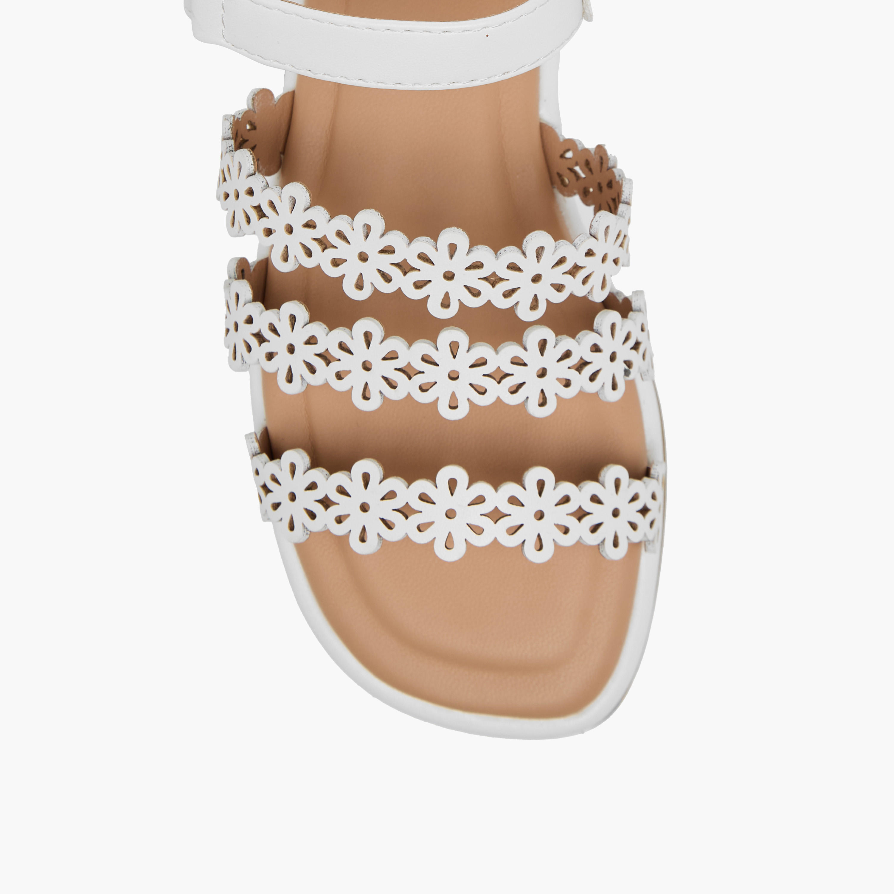 Little Missy Girls Floral Cutout Sandals-girls-shoes-sandals-image-3