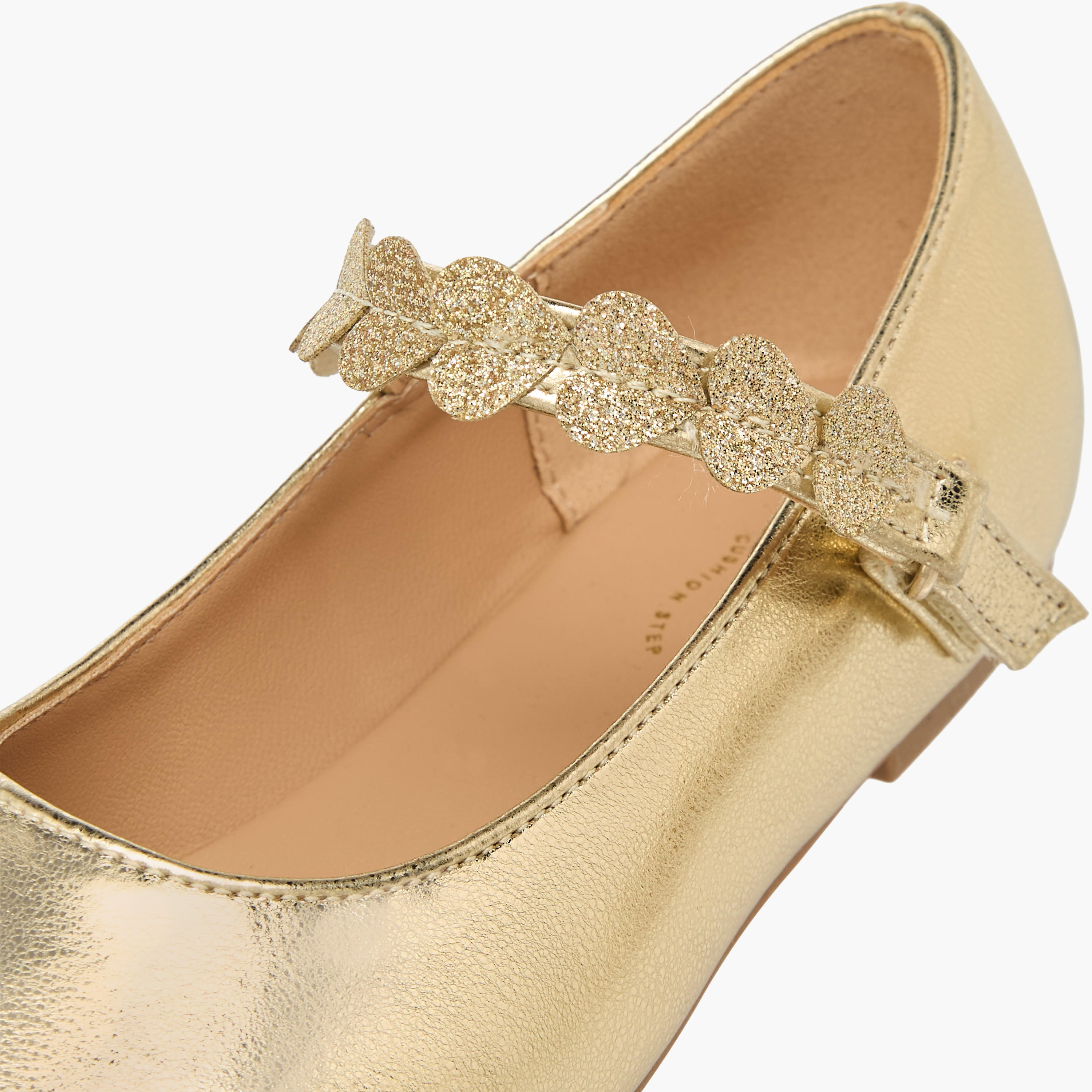 Juniors Girls Hook & Loop Ballerina Shoes-girls-shoes-ballerinas-image-6