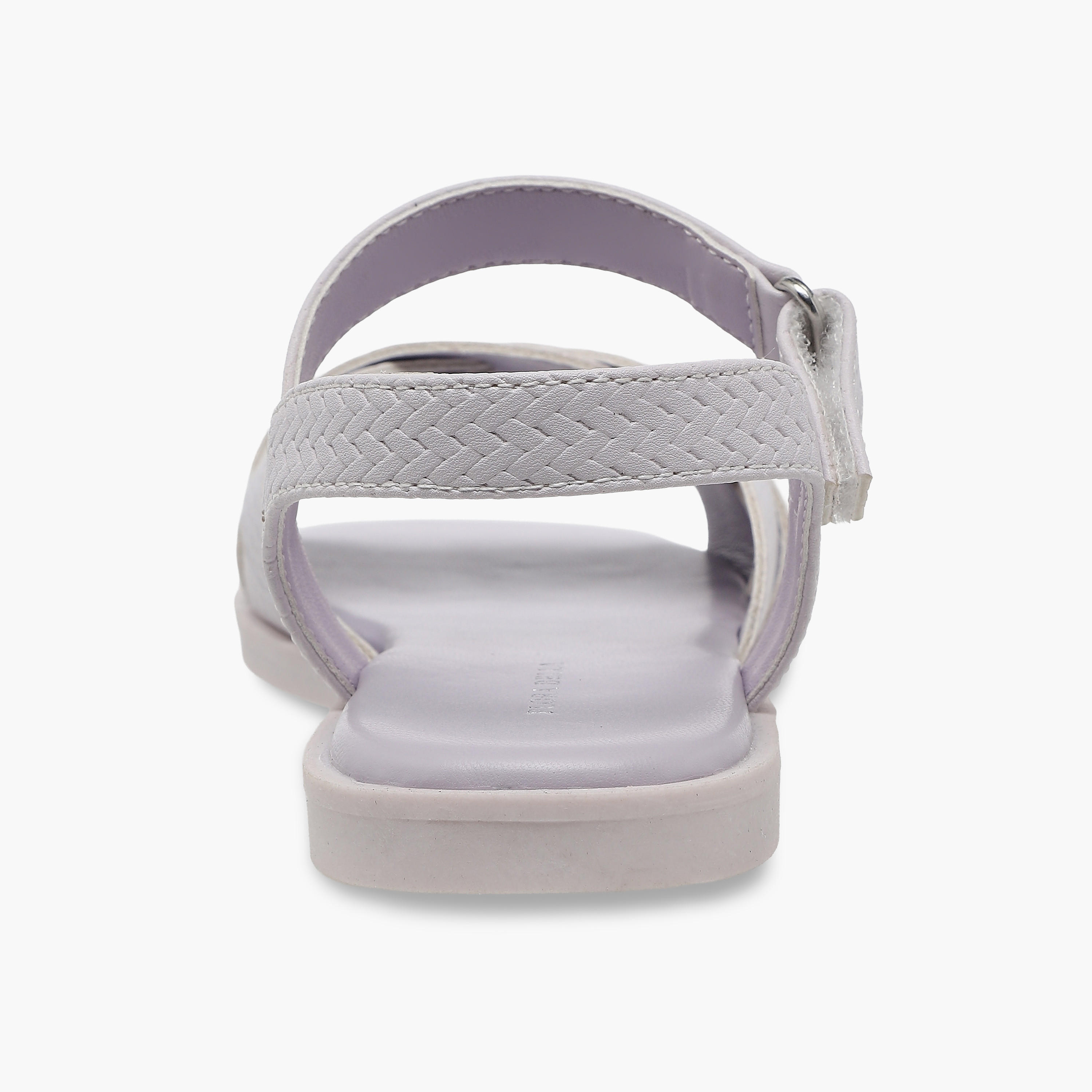 صندل فلورا بارز الملمس بشريط إغلاق لاصق للبنات من فلورا بيلا-girls-shoes-sandals-image-4