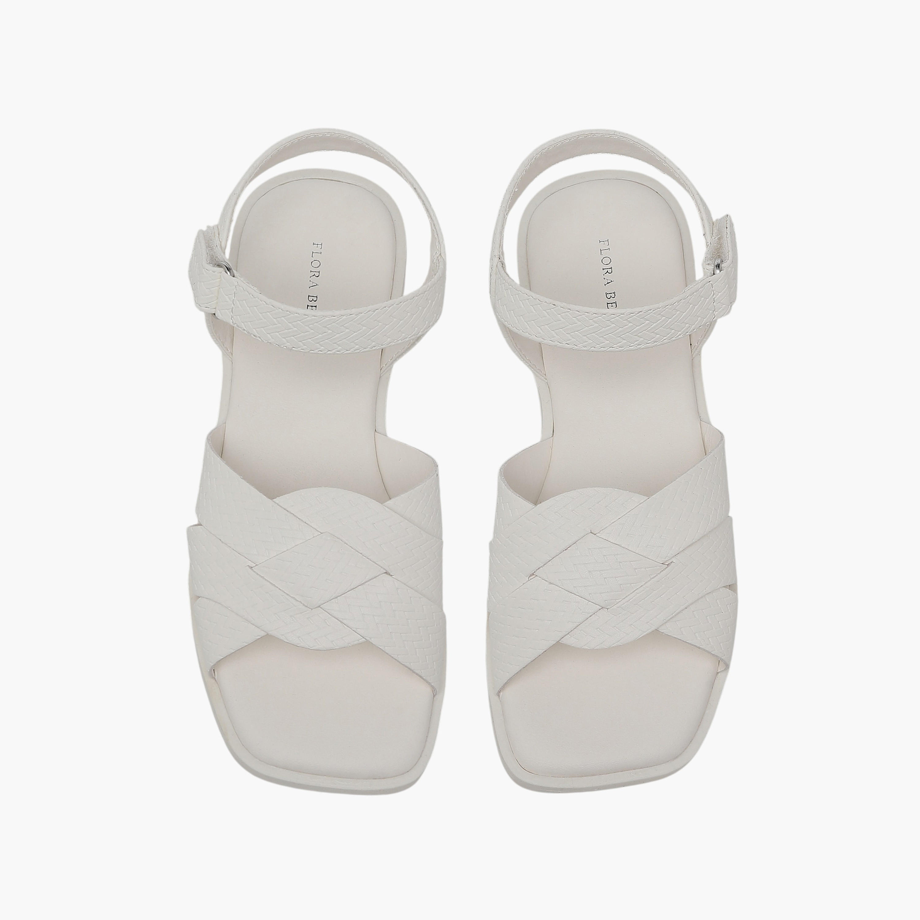 Flora Bella Girls Textured Hook & Loop Sandals-girls-shoes-sandals-image-1
