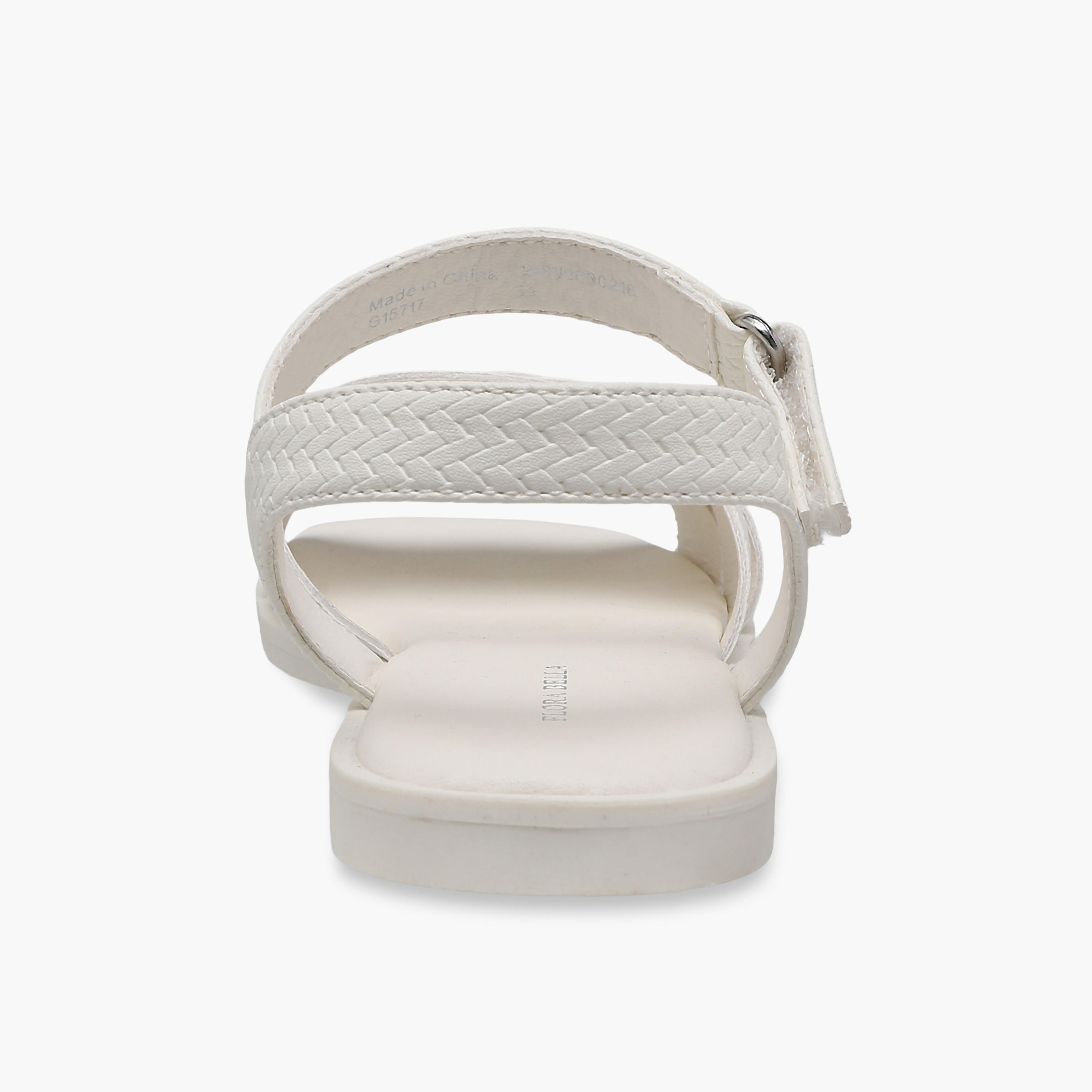 Flora Bella Girls Textured Hook & Loop Sandals-girls-shoes-sandals-image-4