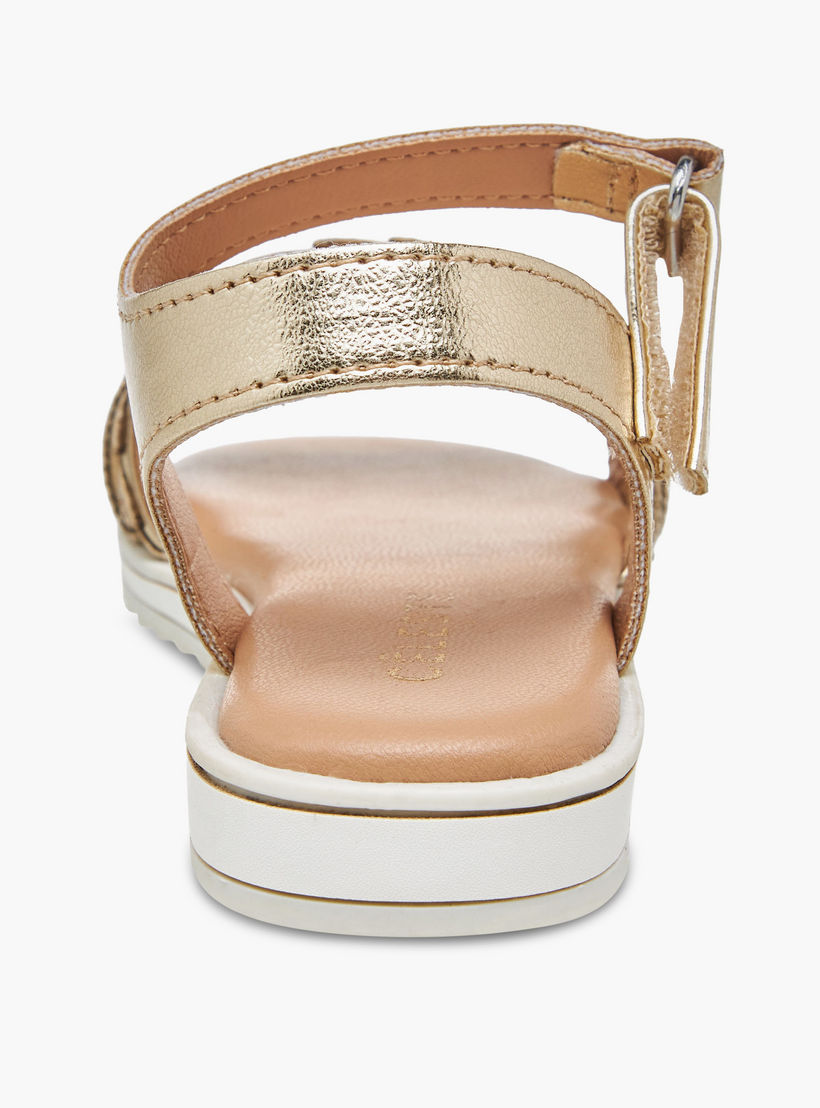 Celeste Girls Embellished Hook & Loop Sandals-girls-shoes-sandals-image-4