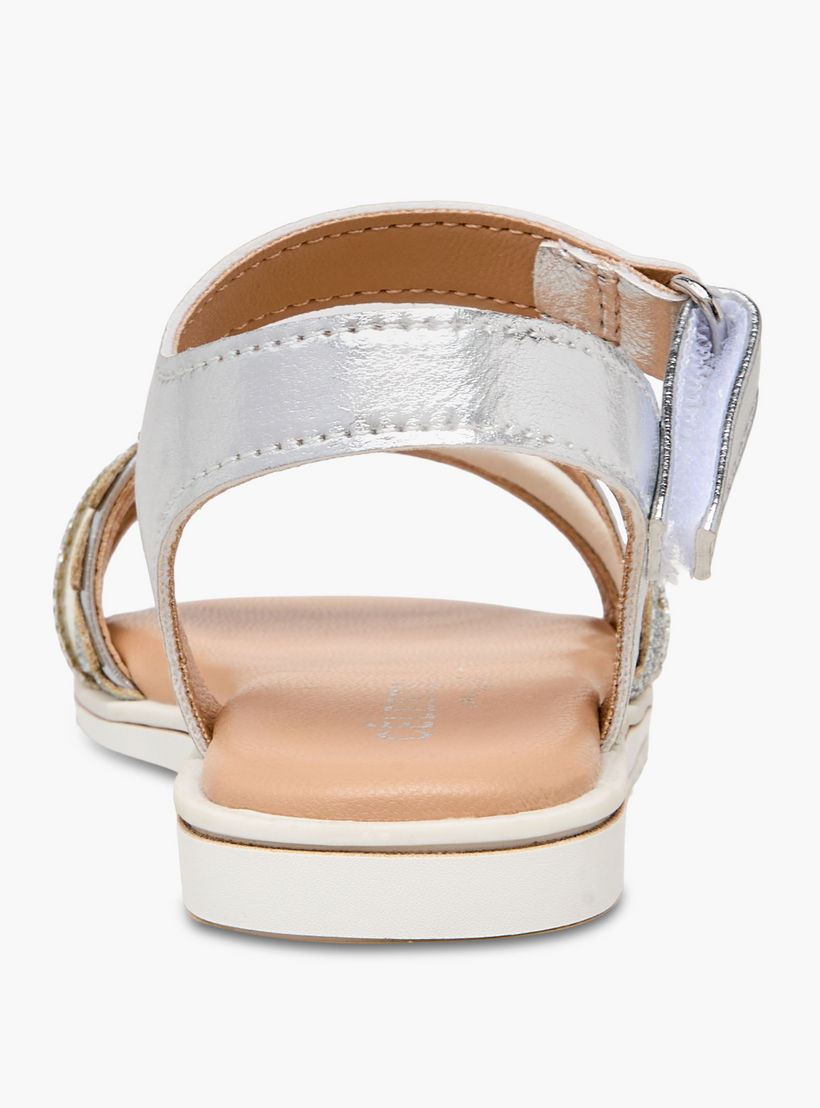 Celeste Girls Embellished Hook & Loop Sandals-girls-shoes-sandals-image-5