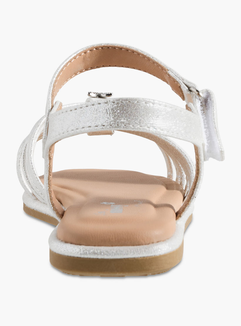Little Missy Girls Butterfly Embellished Flat Sandals-girls-shoes-sandals-image-5