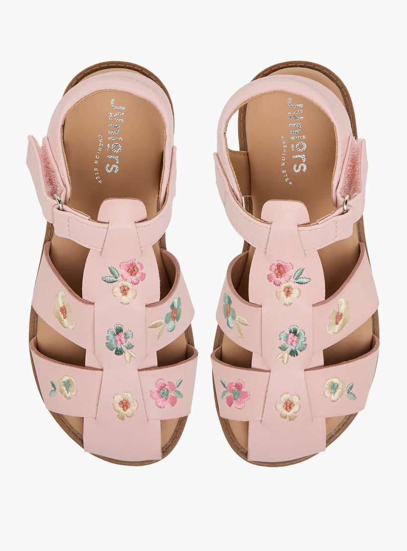 صندل مطرز للبنات من جونيورز-girls-shoes-sandals-image-1